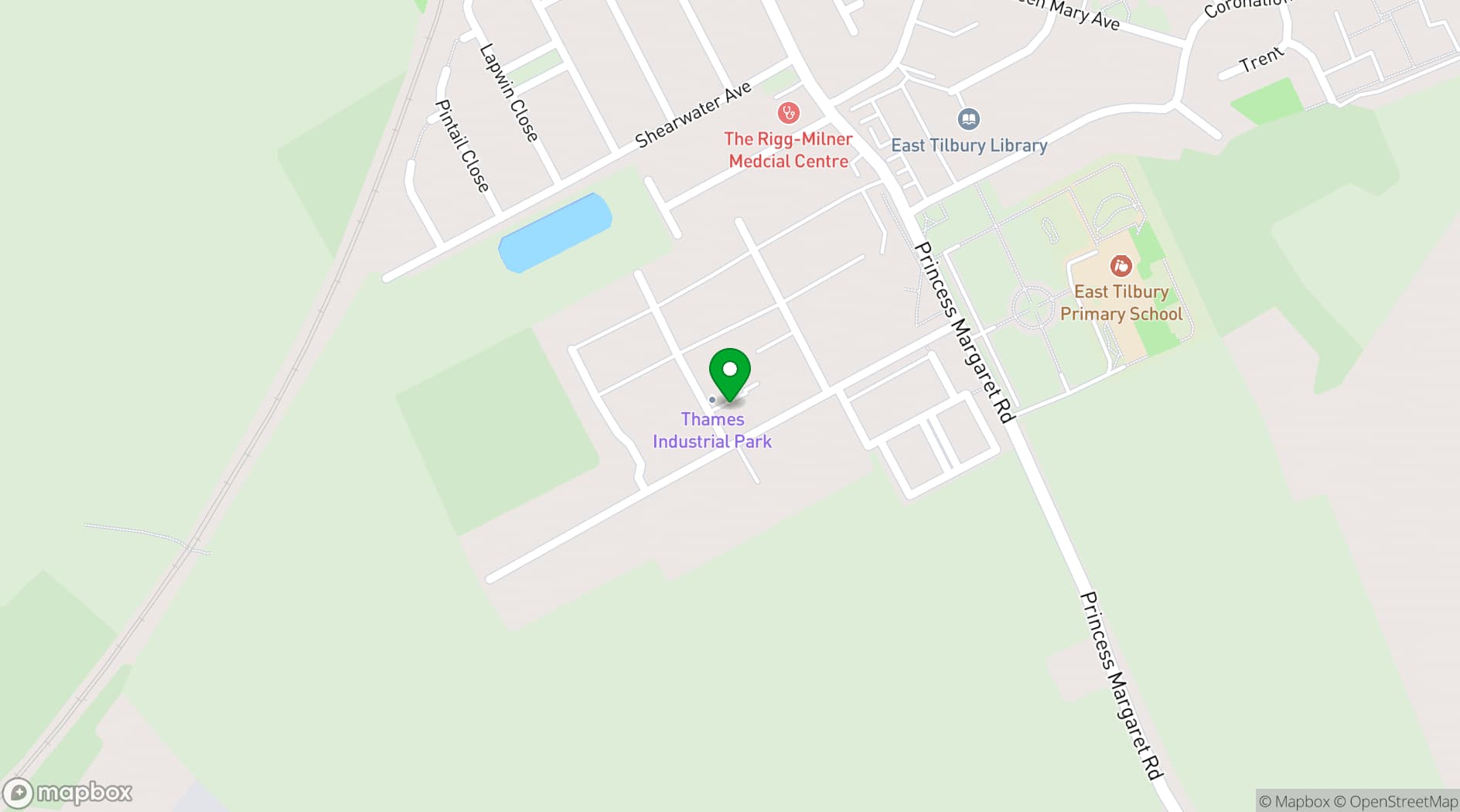 Map showing Luxury Kitchen Studio London
