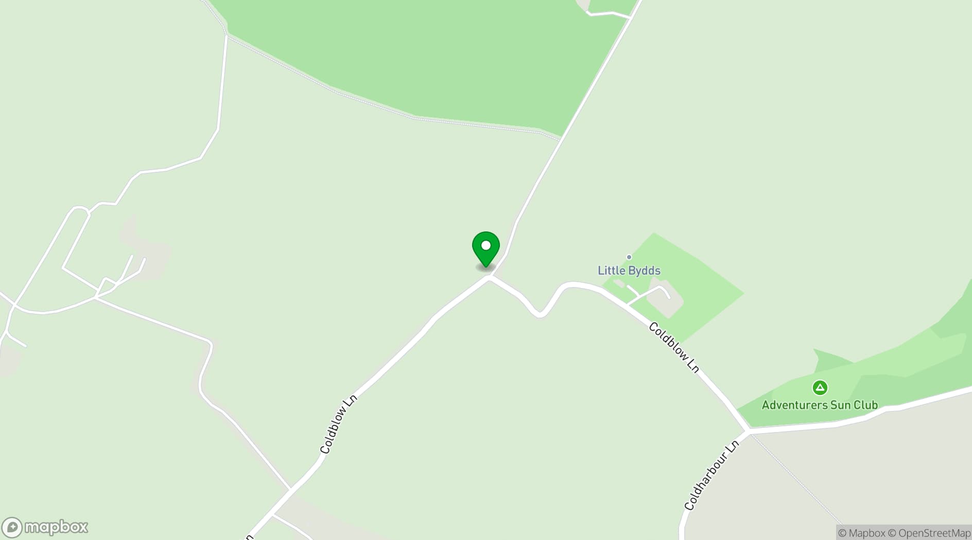 Map showing Longton Wood