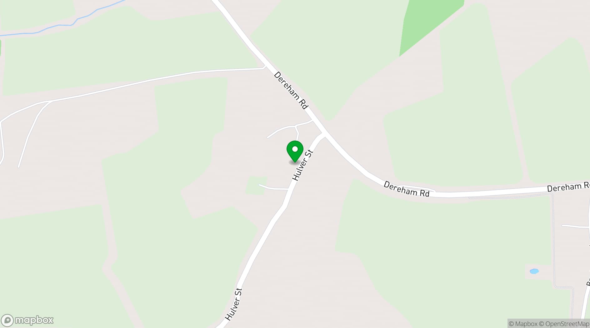 Map showing The Fire Pit Camp