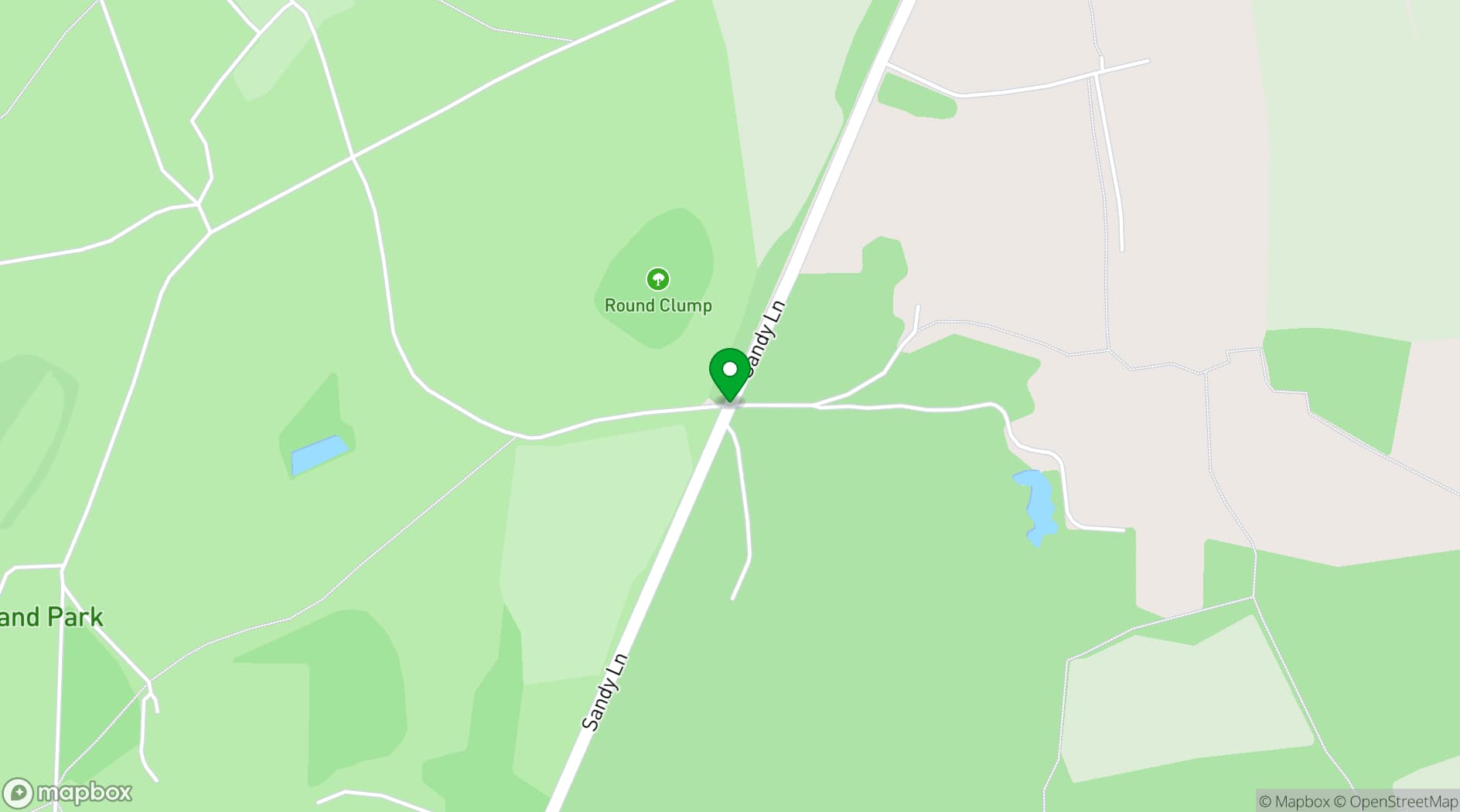 Map showing Retreat East