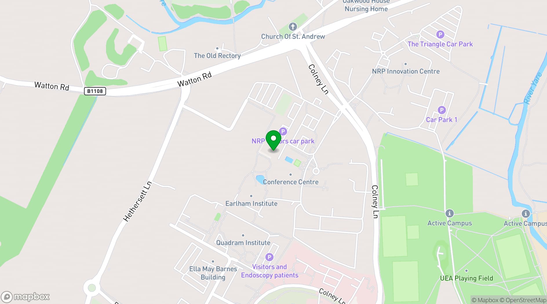 Map showing Centrum