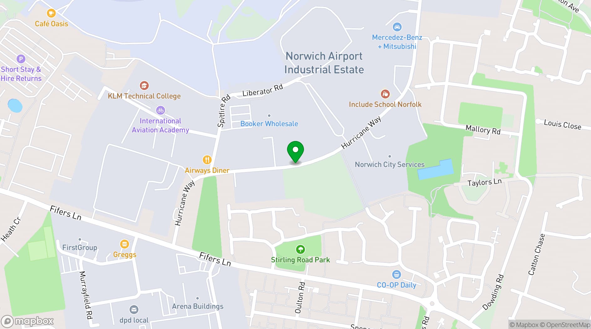 Map showing Ms Therapy Centre