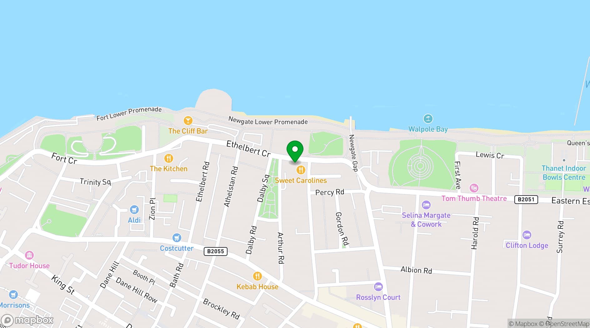 Map showing Faith In Strangers