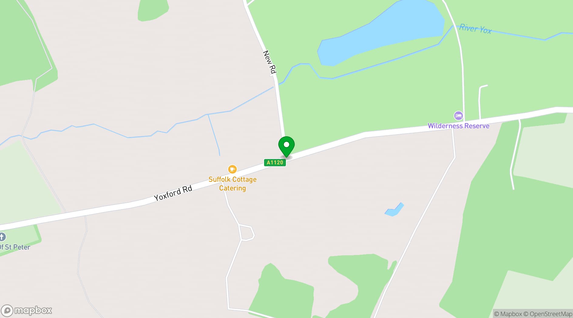 Map showing Wilderness
