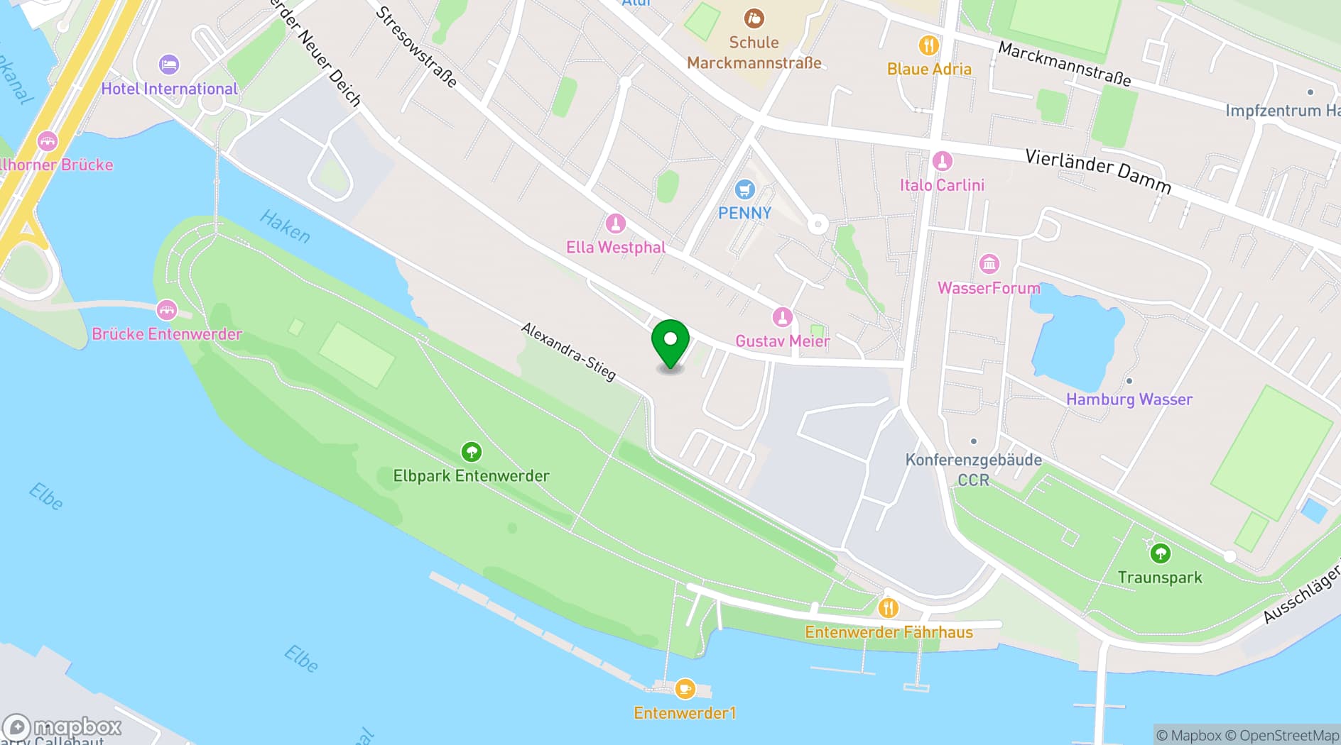 Map showing Yakeu Studio