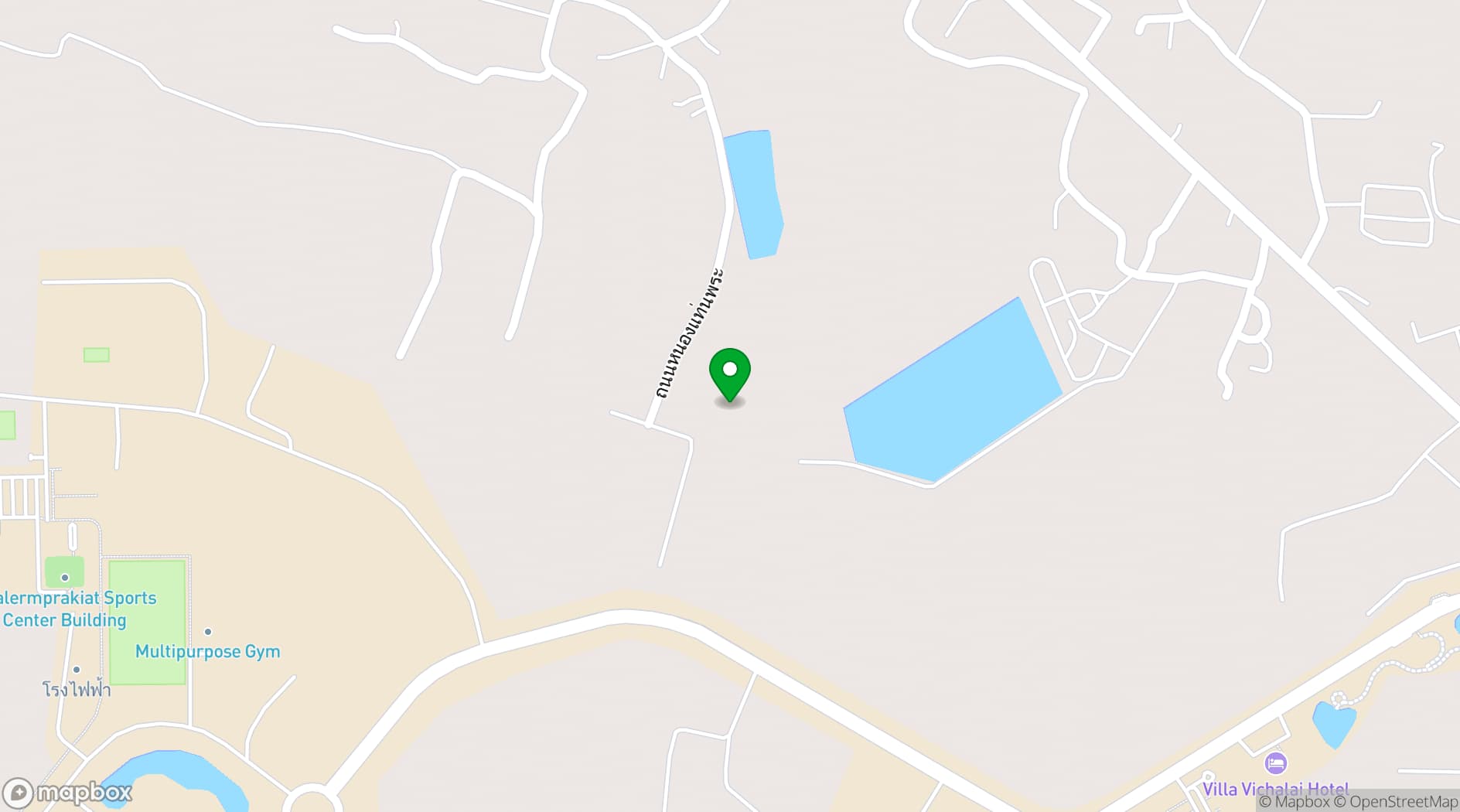 Map showing Siamdasada Khaoyai