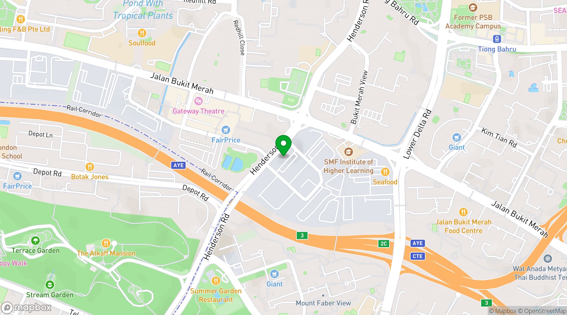 Map showing 1-Host