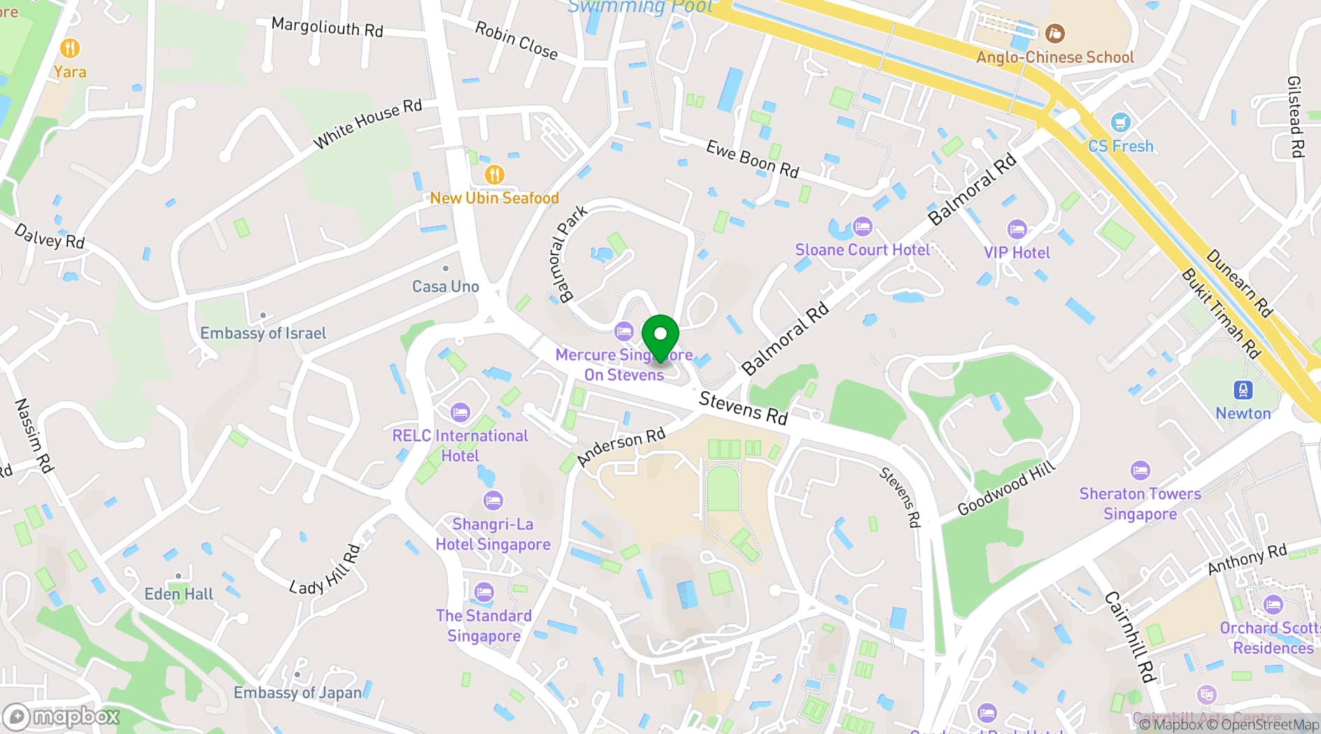 Map showing Anggun by Mastura
