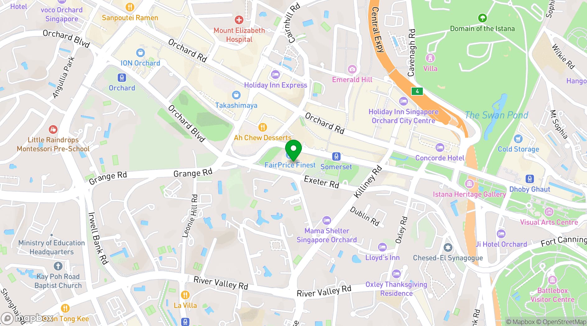 Map showing LEVEL3