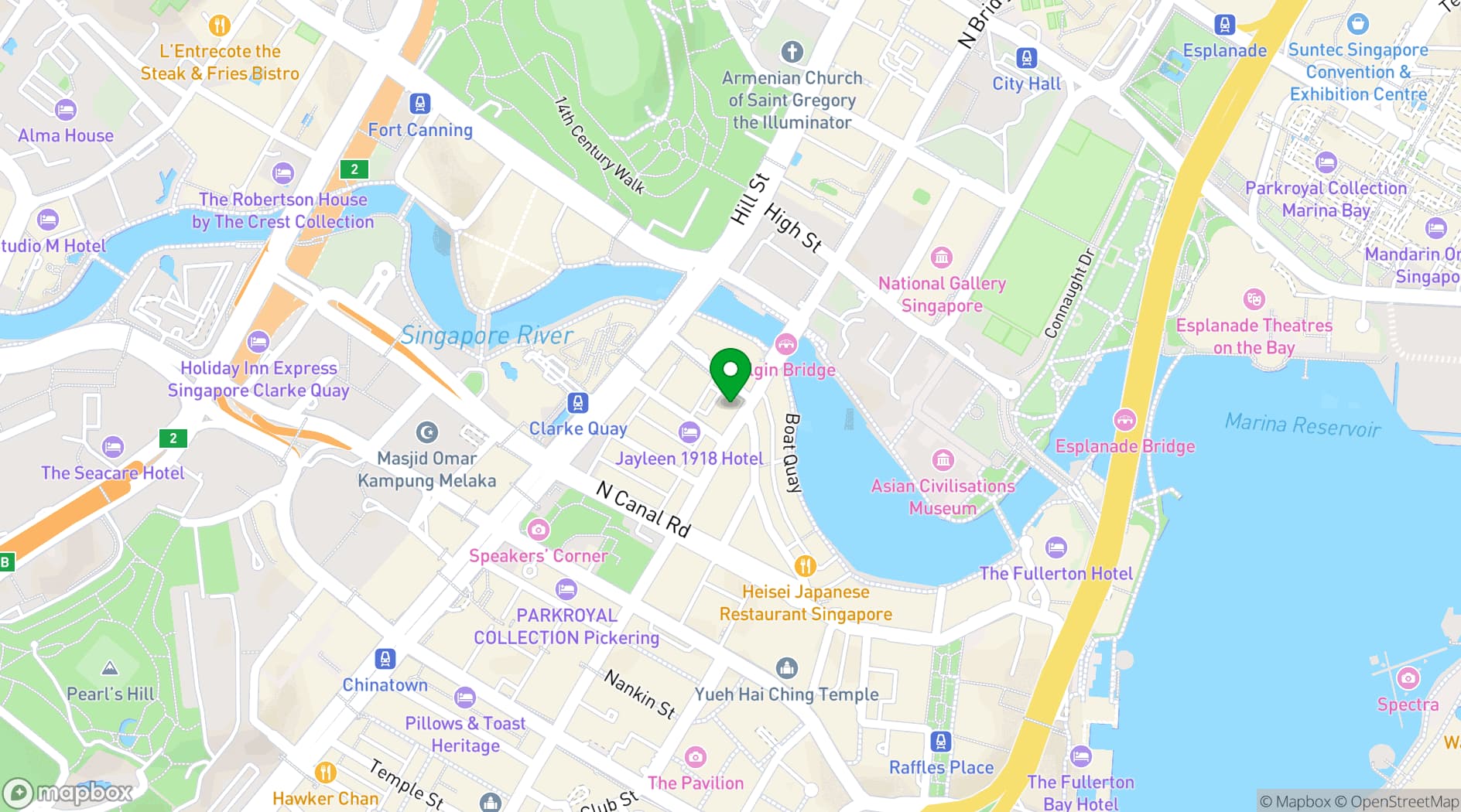 Map showing Venuerific