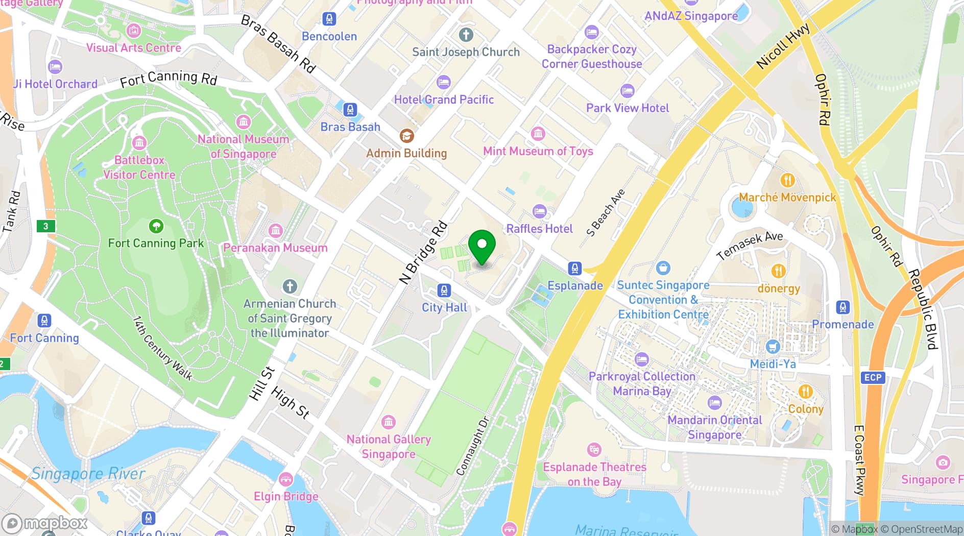 Map showing SKAI