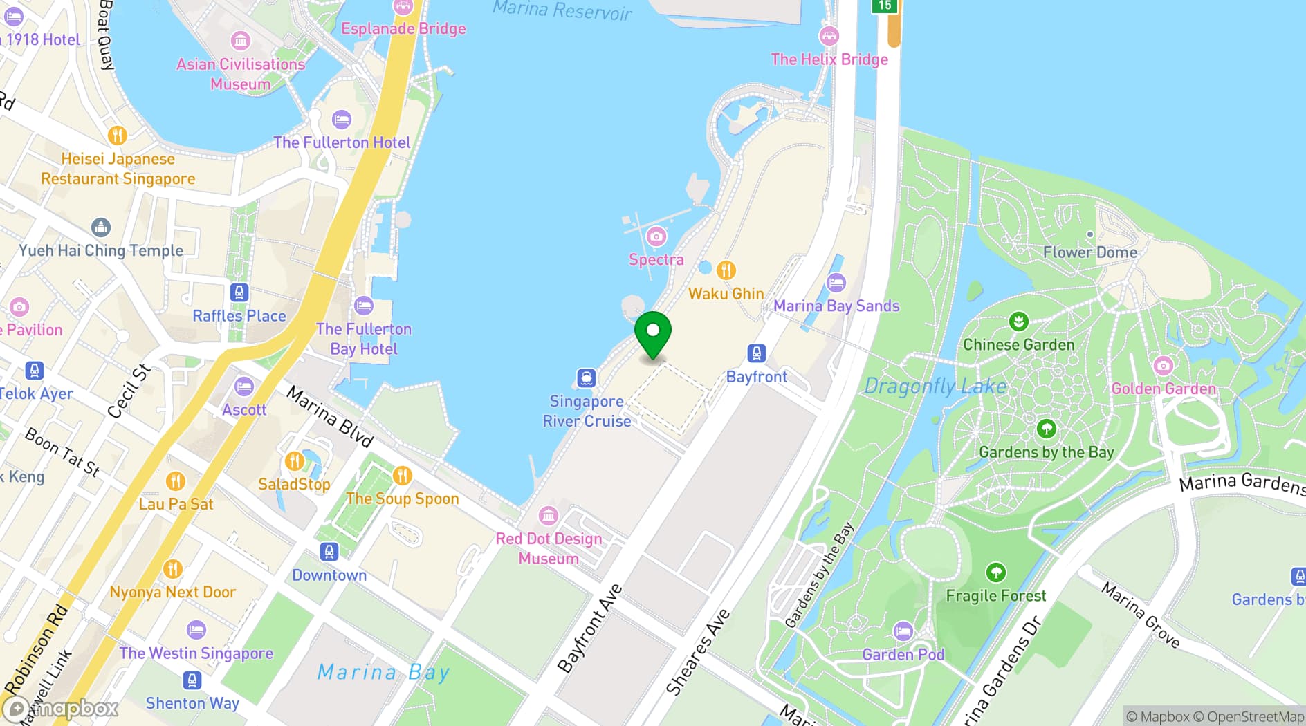 Map showing IDEM