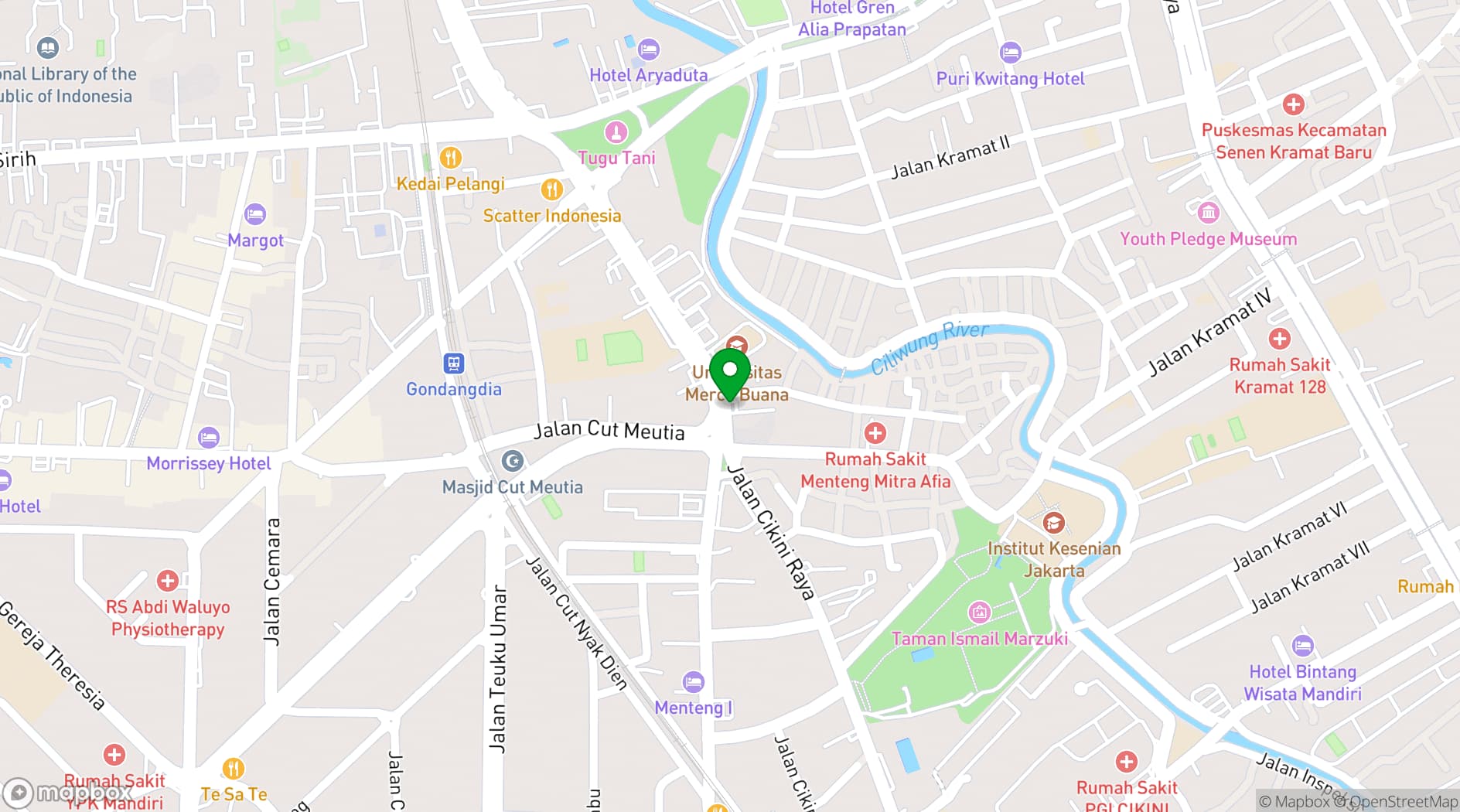 Map showing My Horison