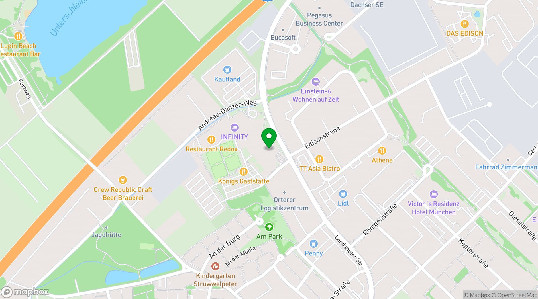 Map showing Ballhausforum