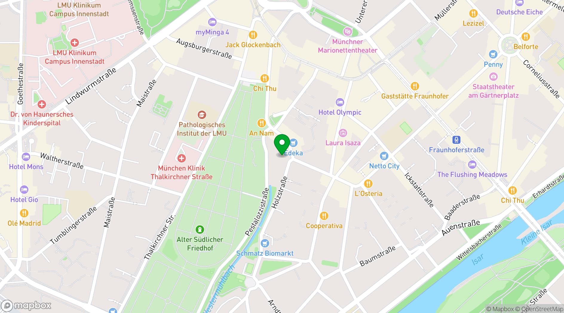 Map showing Milla Club