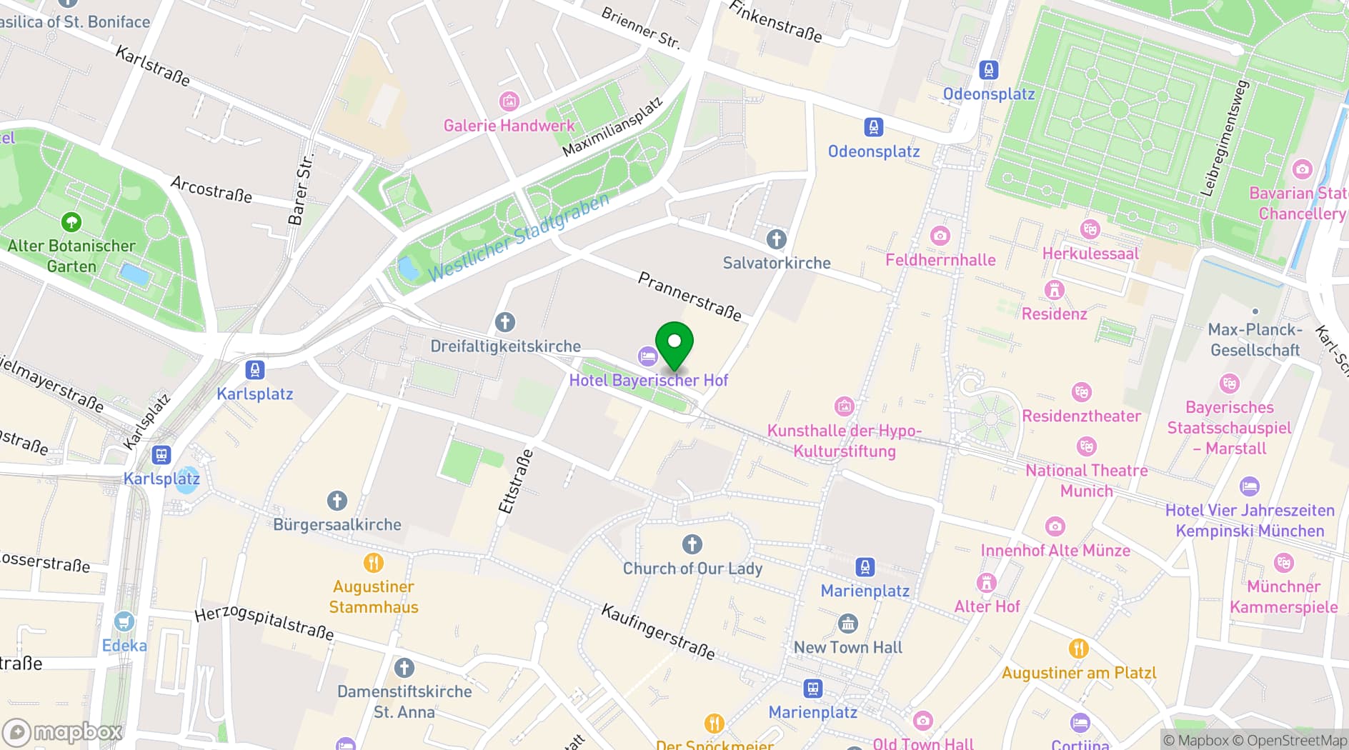 Map showing Atelier