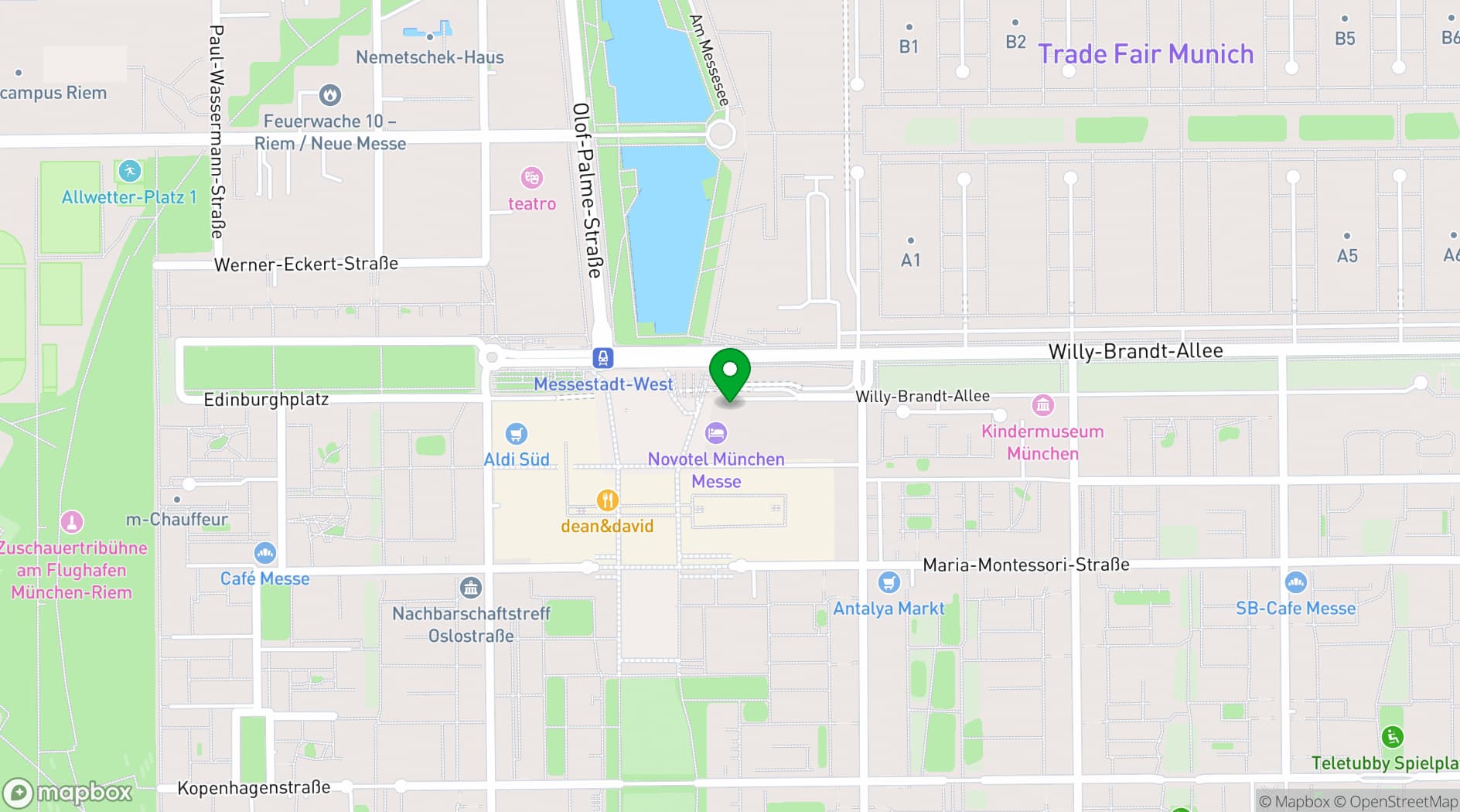 Map showing ALL - Accor Live Limitless
