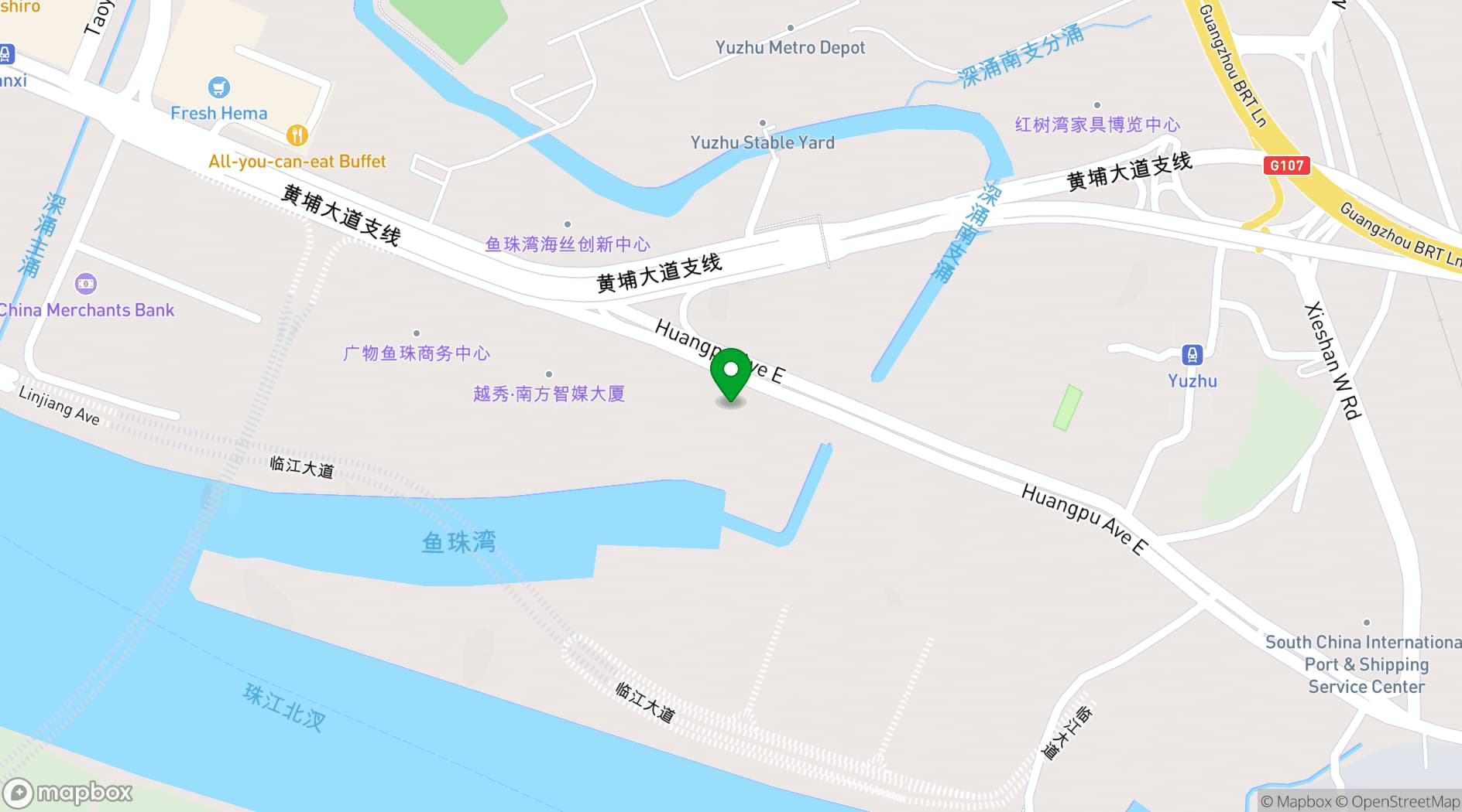 Map showing Shanshui Trends Hotel