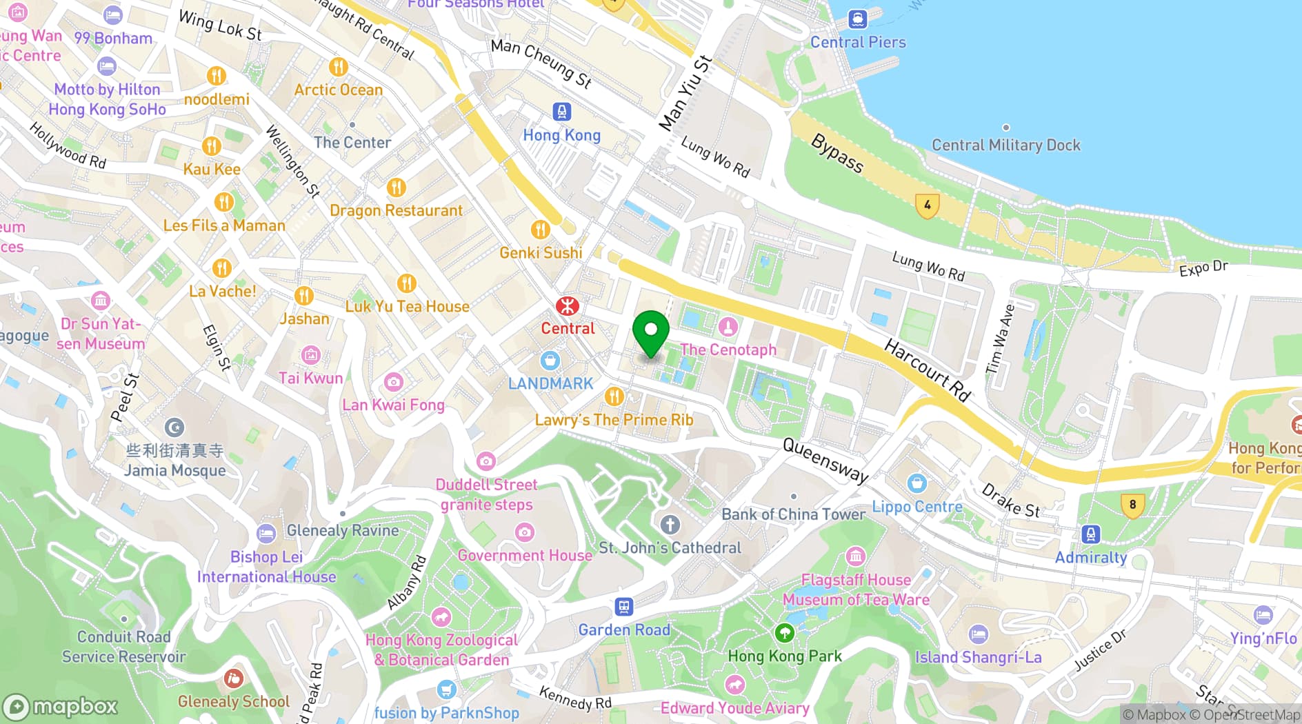 Map showing SEVVA