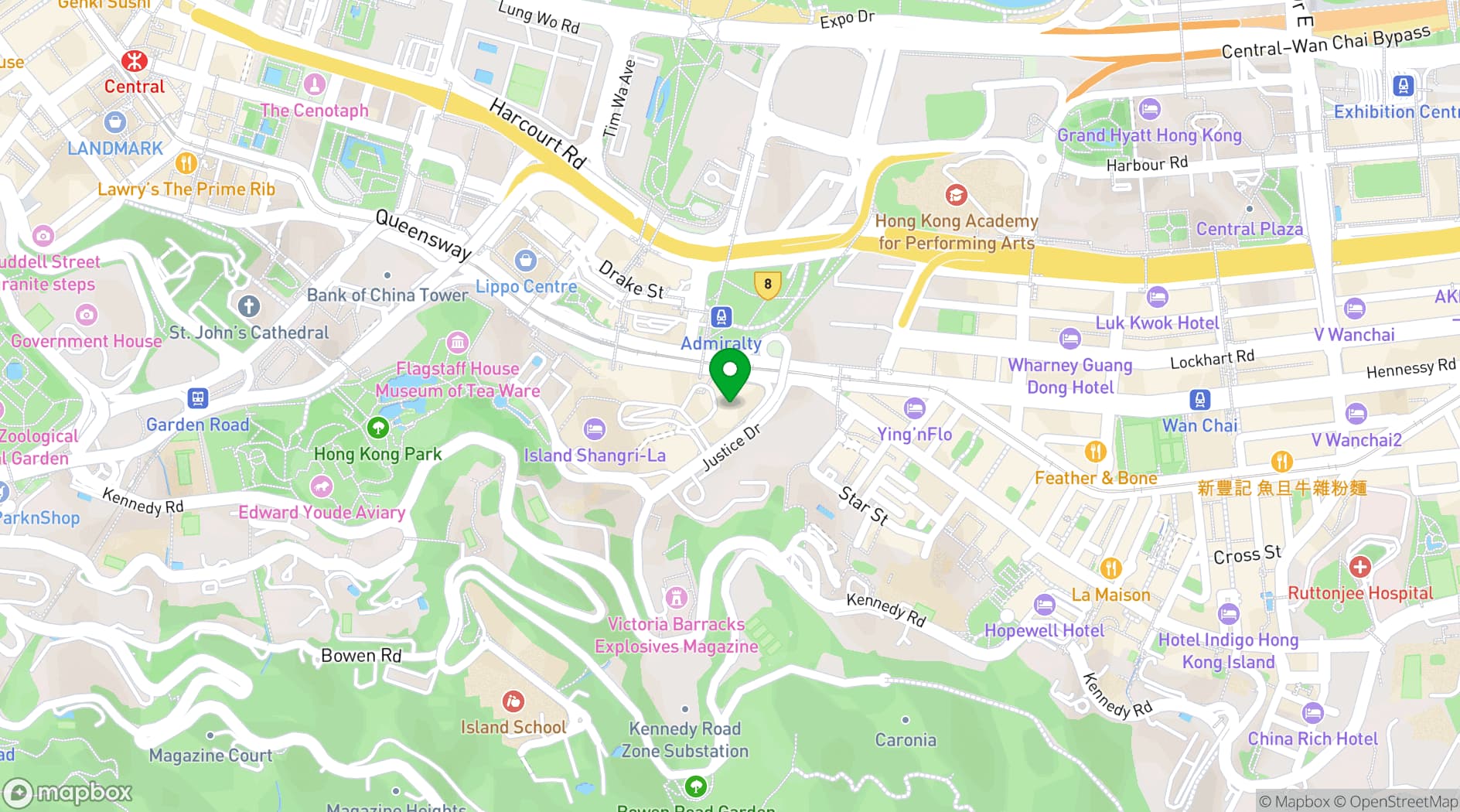 Map showing Salisterra