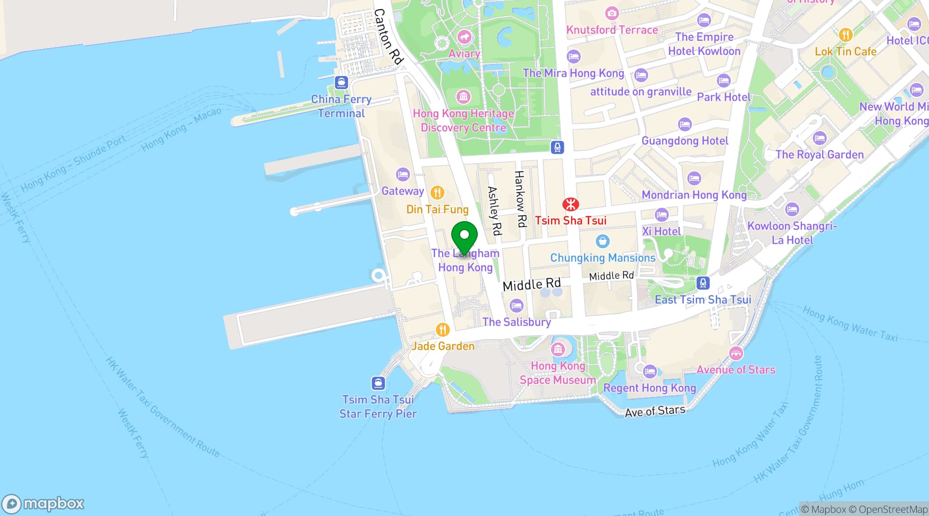 Map showing Hutong