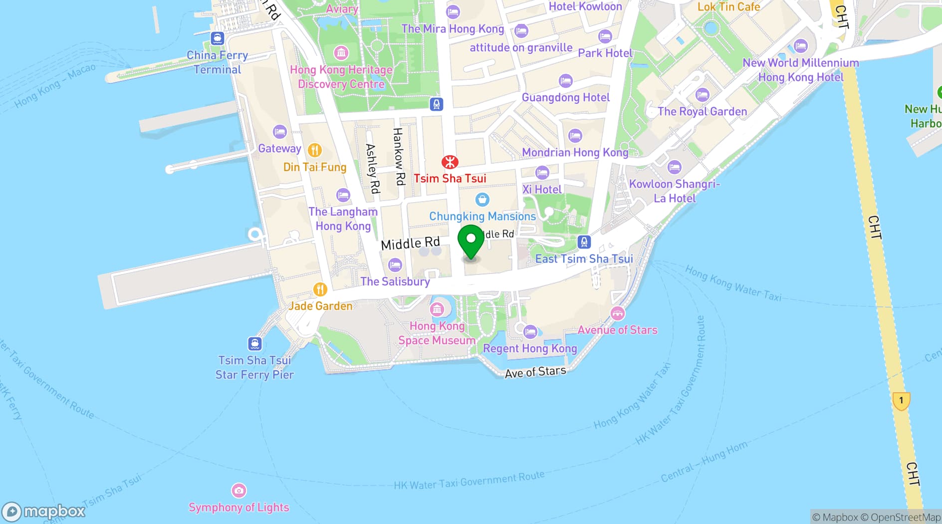Map showing Unkai Japanese Cuisine