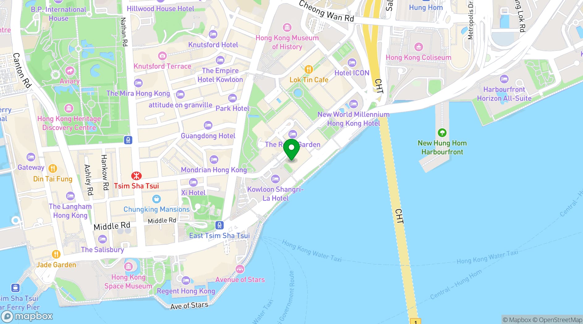 Map showing Ruth's Chris Steak House