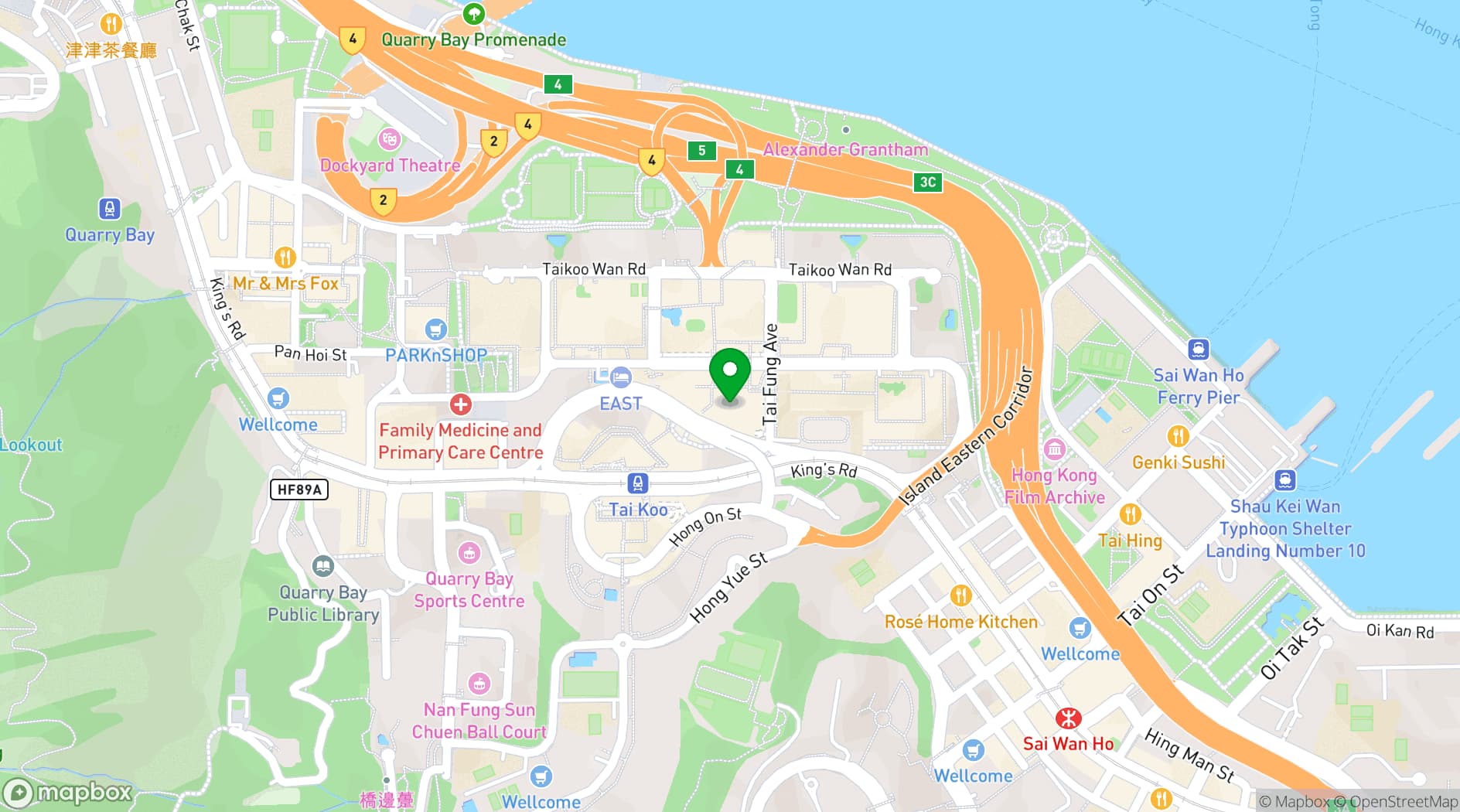 Map showing Theory