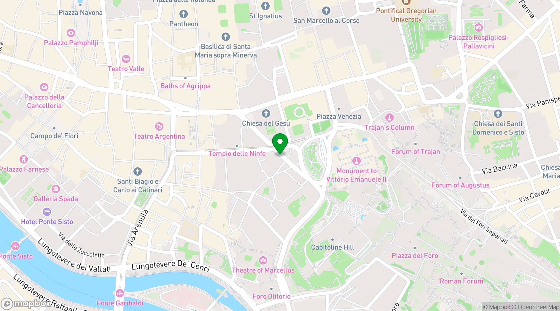 Map showing Otium Hotel