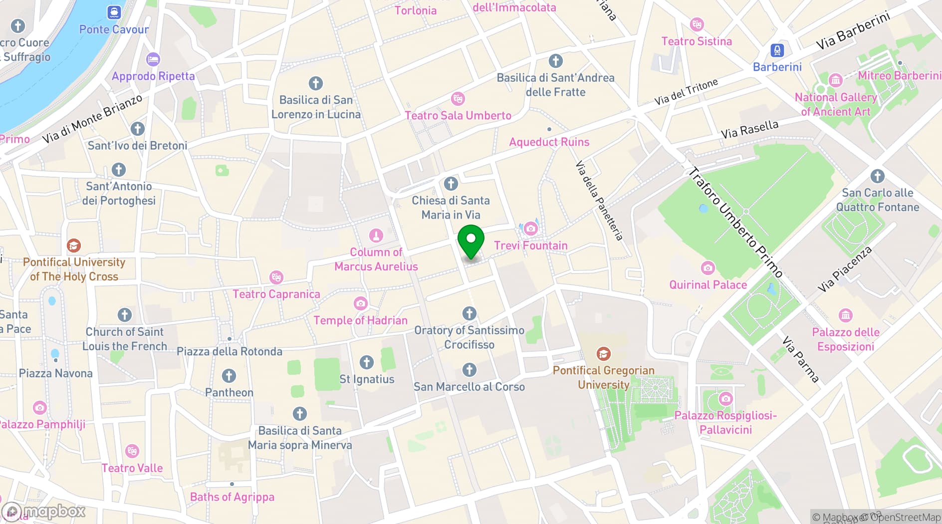 Map showing Maalot Roma