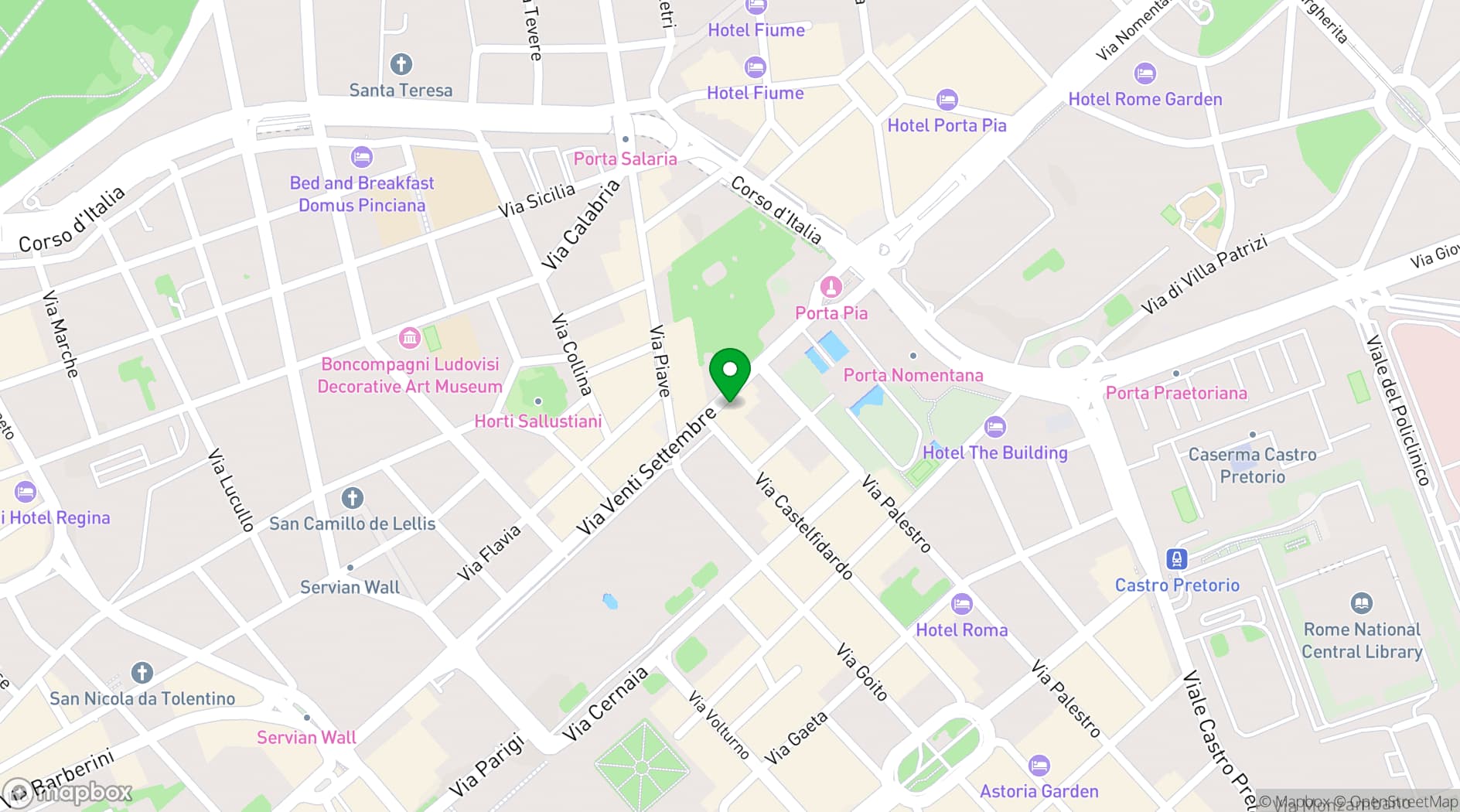 Map showing Leon's Place