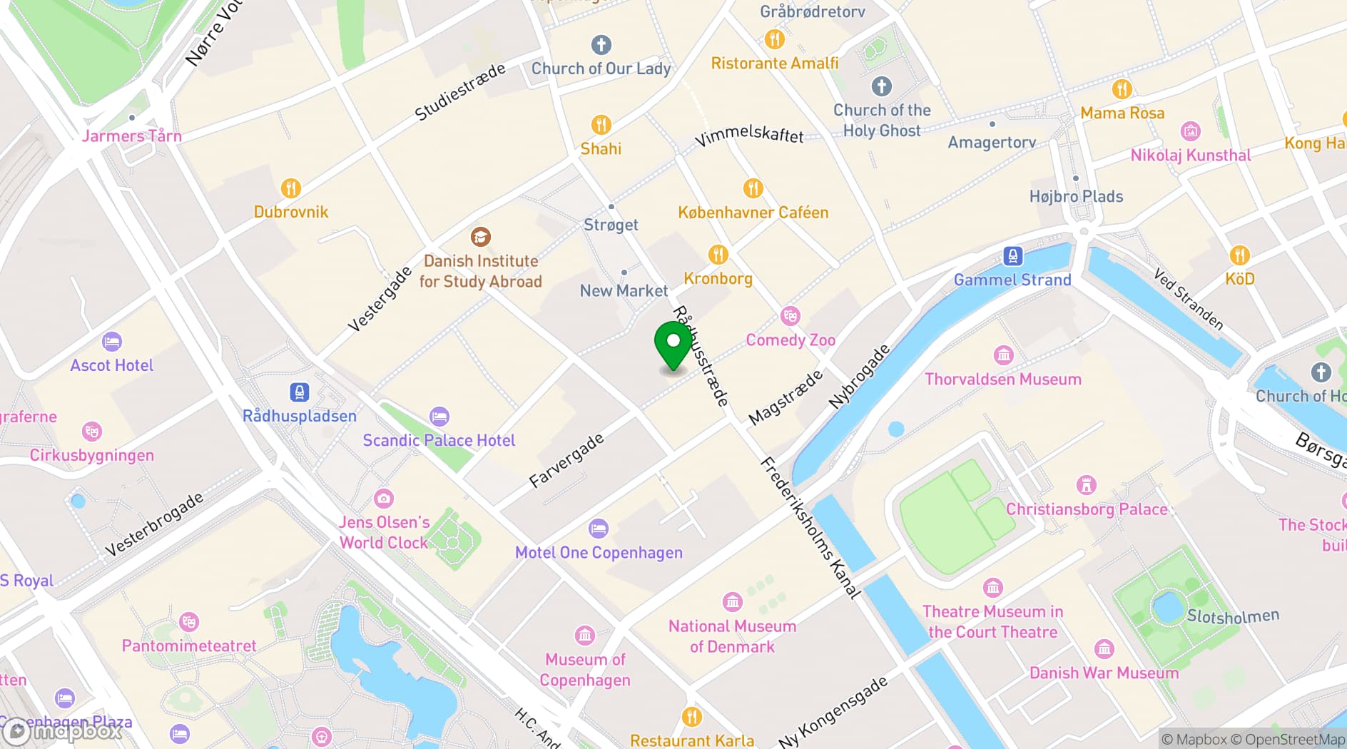 Map showing The Great Wine Experience