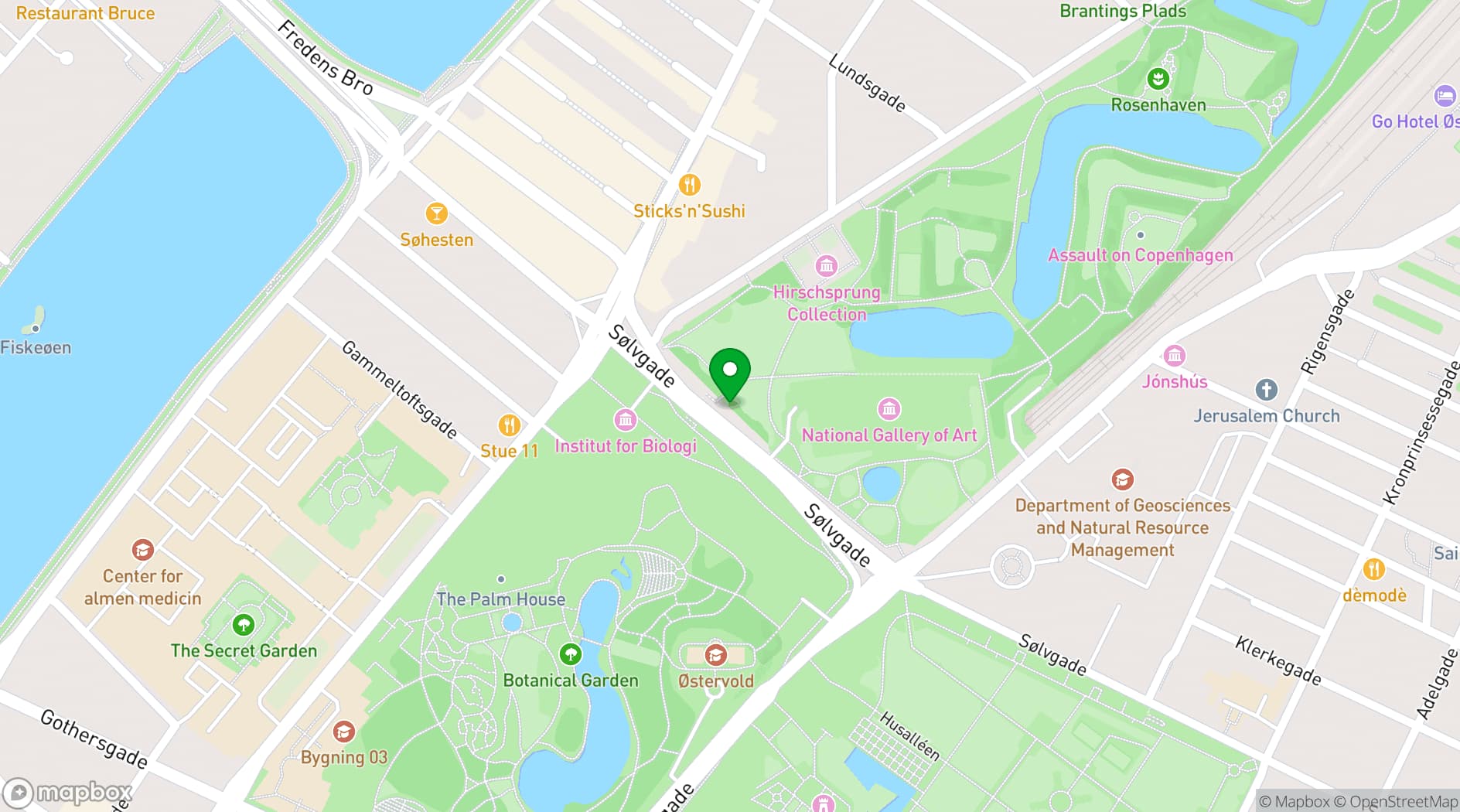 Map showing SMK Venue