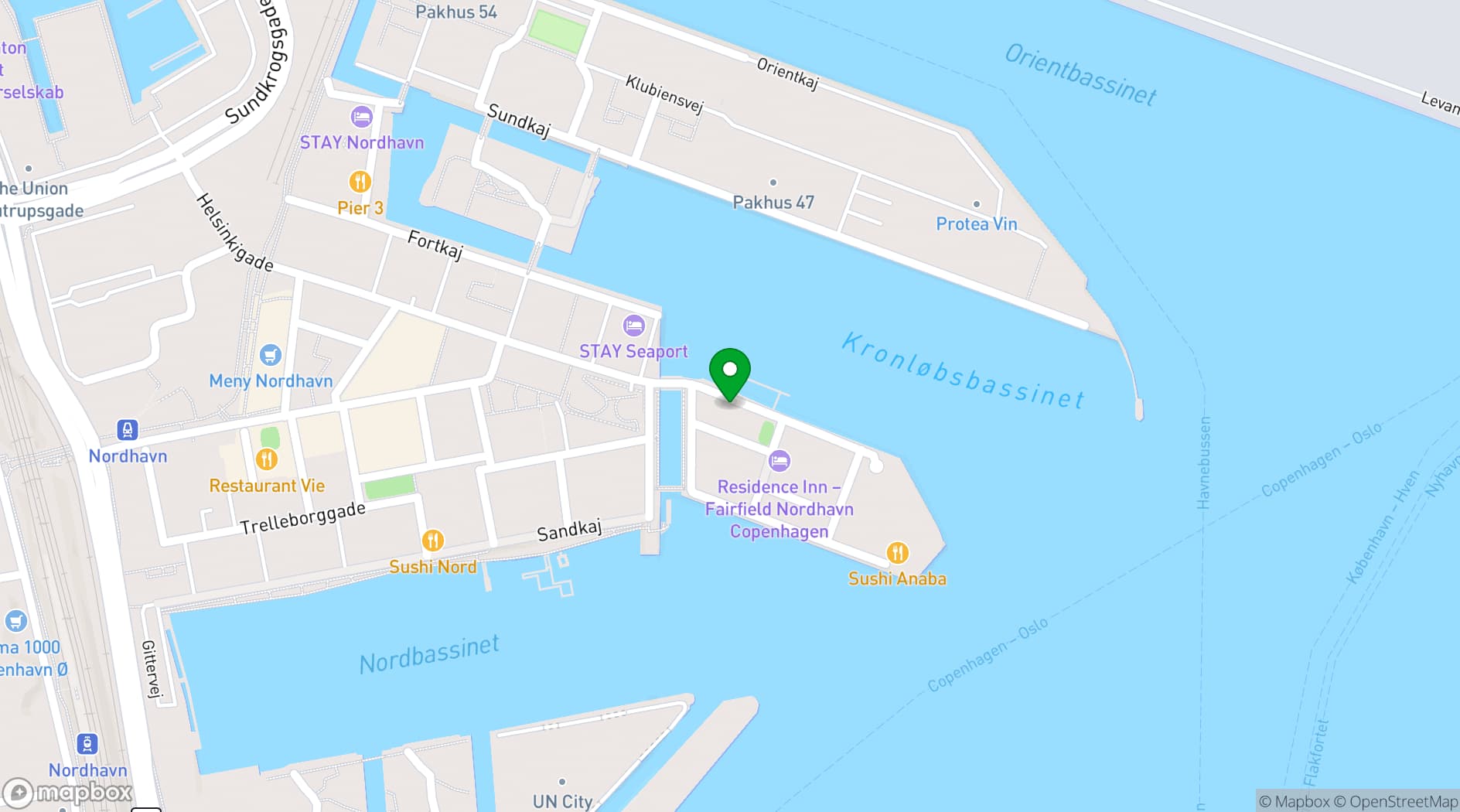 Map showing CodeNode