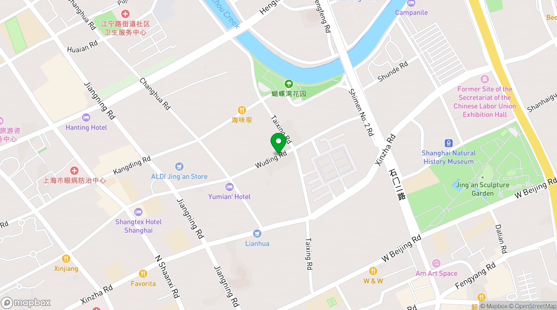 Map showing Cages