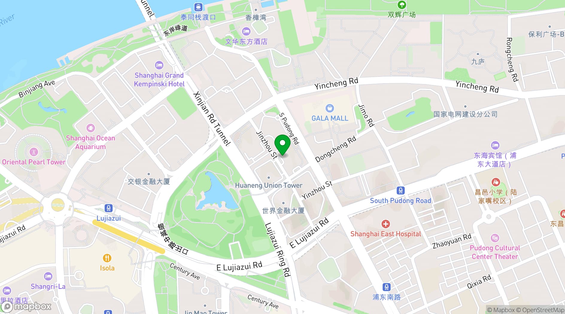 Map showing Suntime Century Restaurant