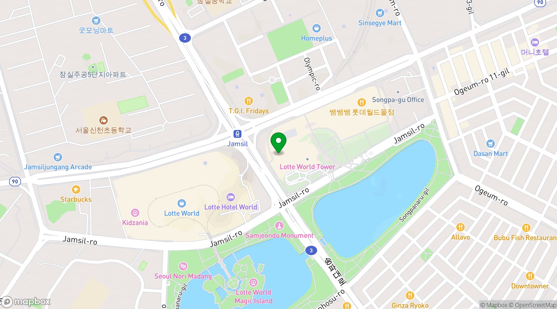 Map showing SKY31 Convention