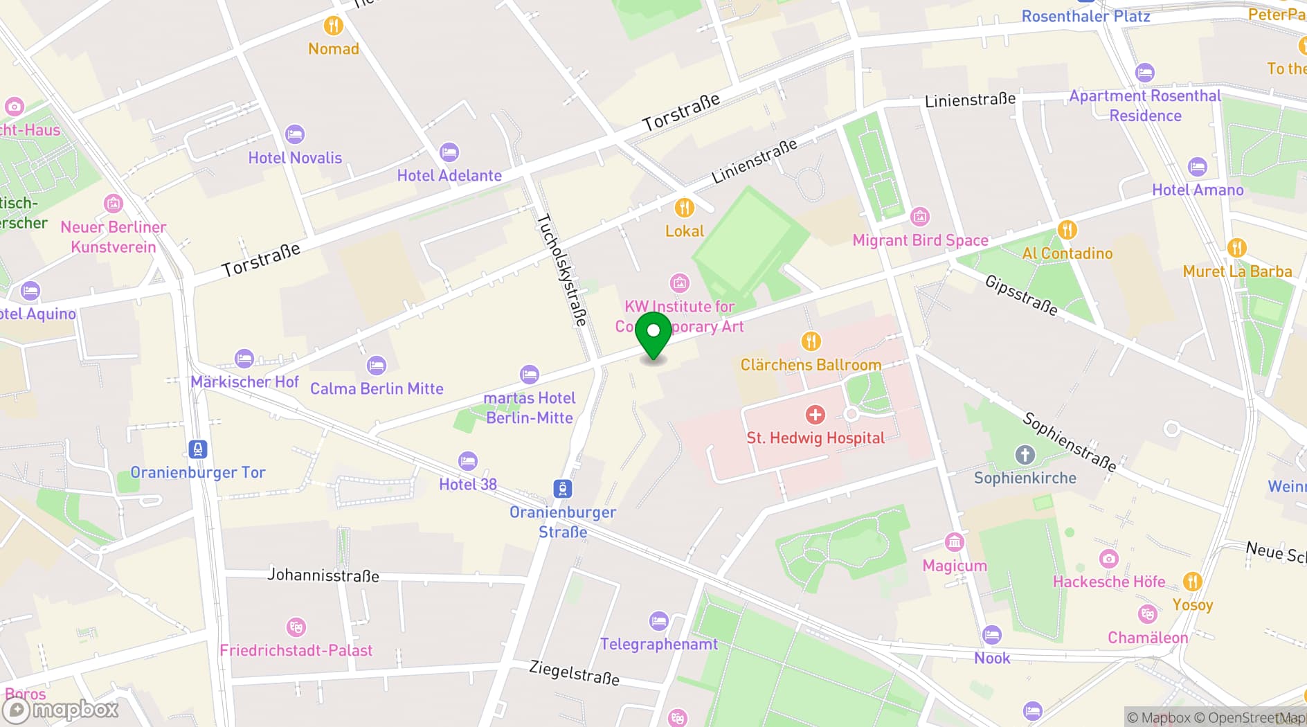 Map showing House of Small Wonder