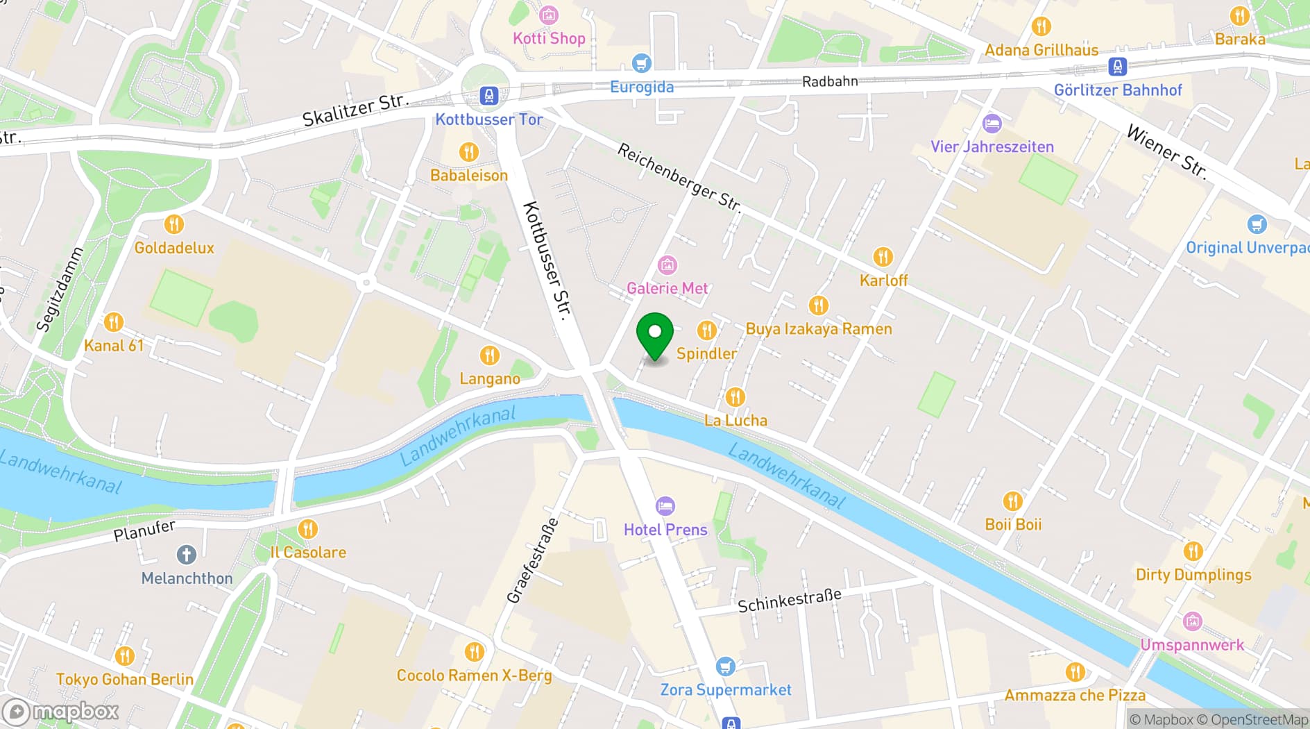 Map showing Horváth
