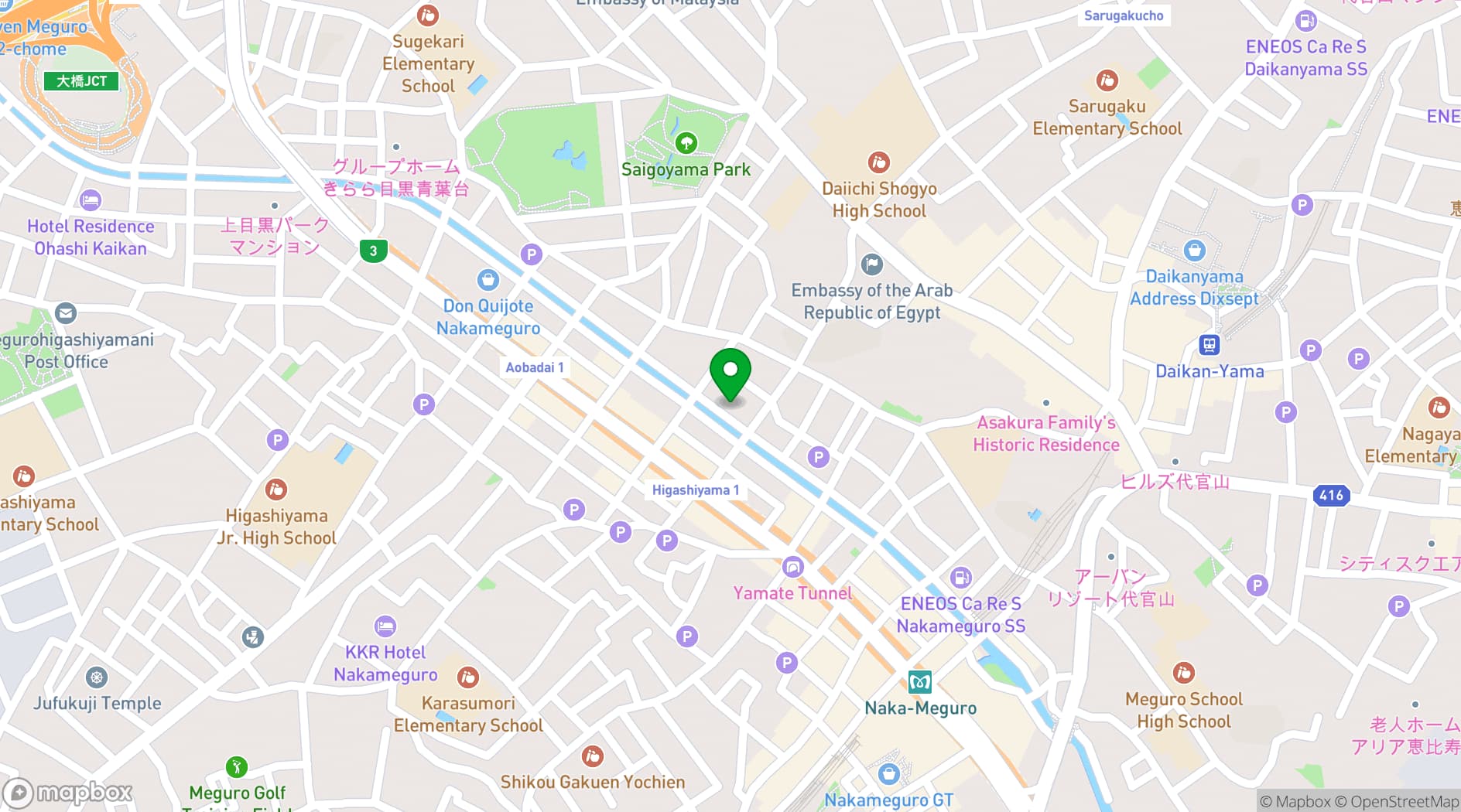 Map showing CRAFTALE