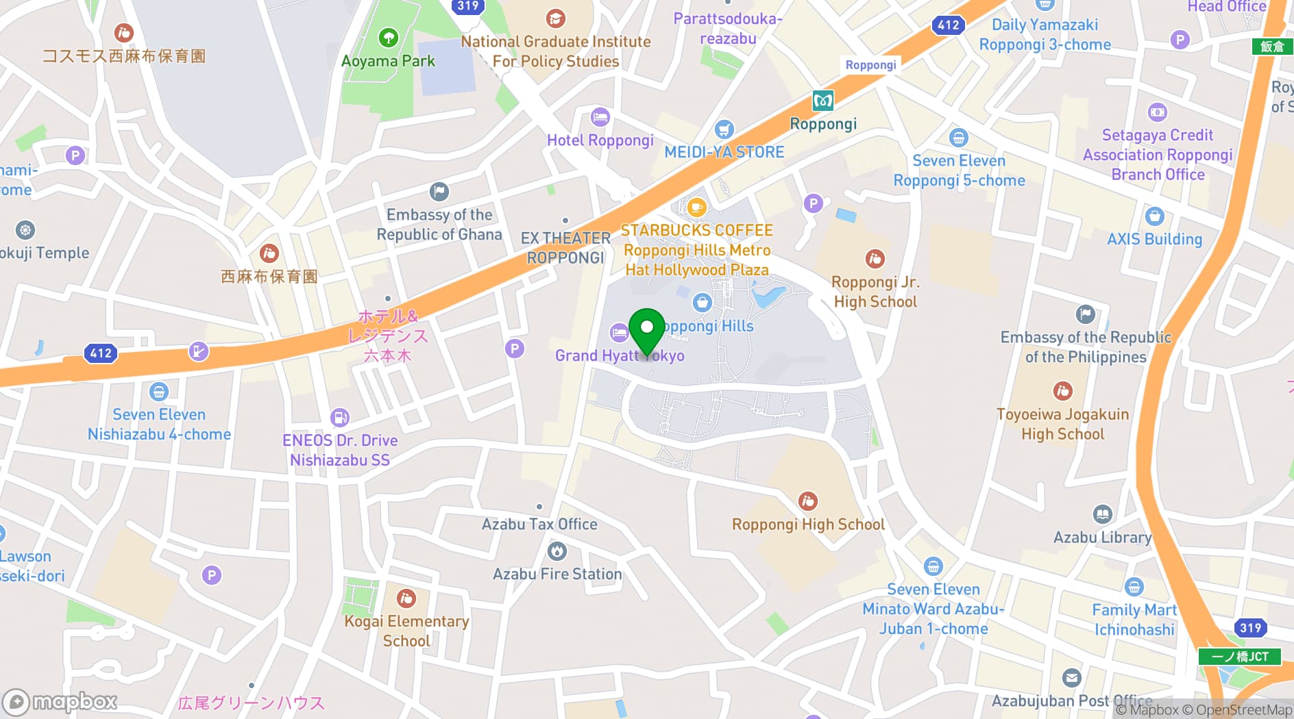Map showing Private Dining Room - The French Kitchen