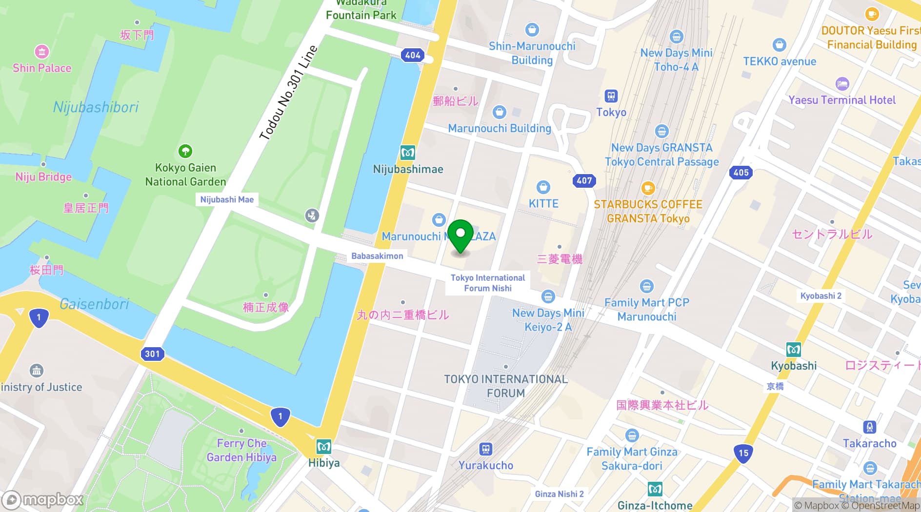 Map showing Sukiyaki Jyuniten
