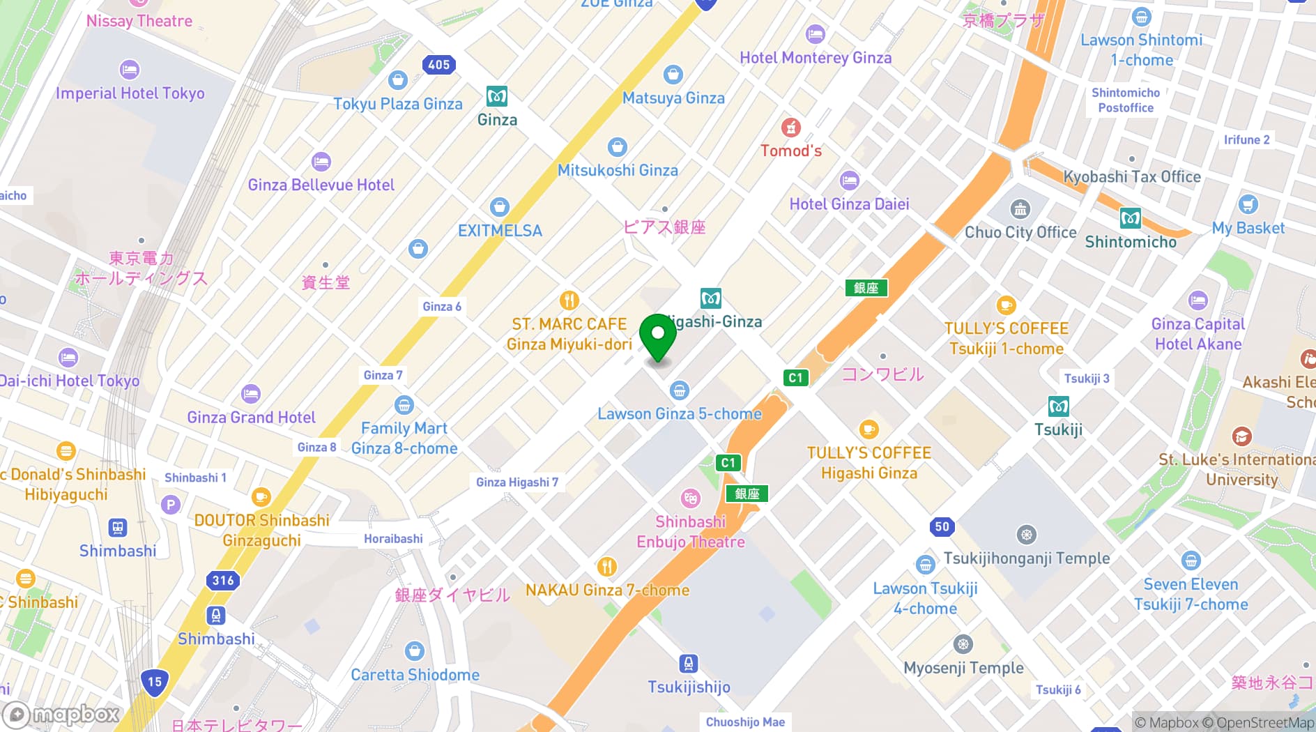 Map showing Wald Haus