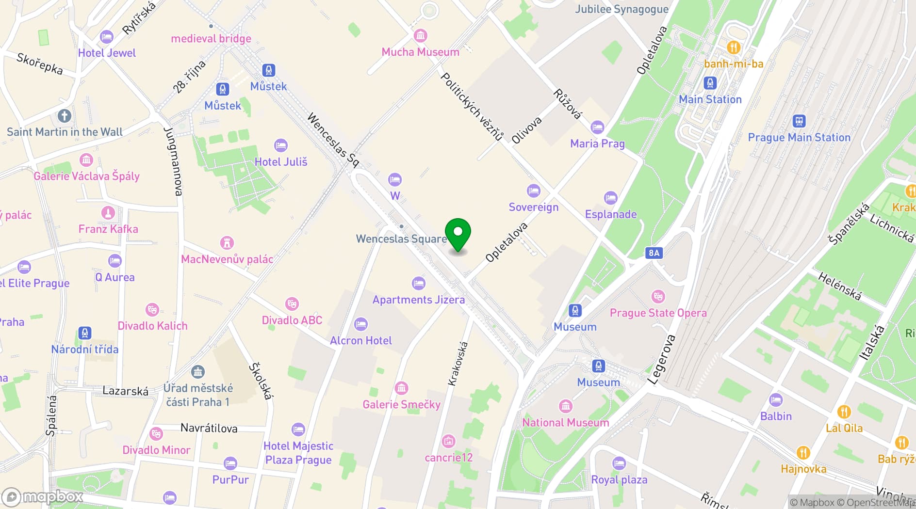 Map showing Jalta Boutique