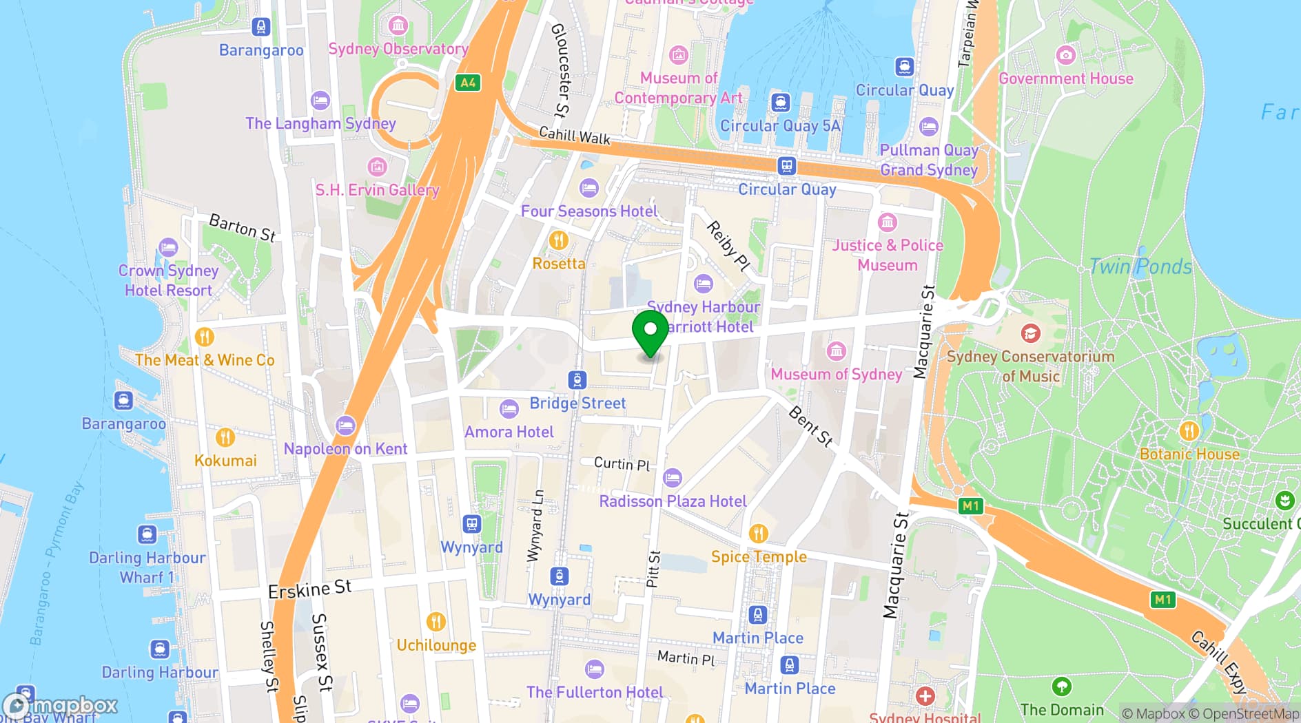 Map showing Tank Stream Labs