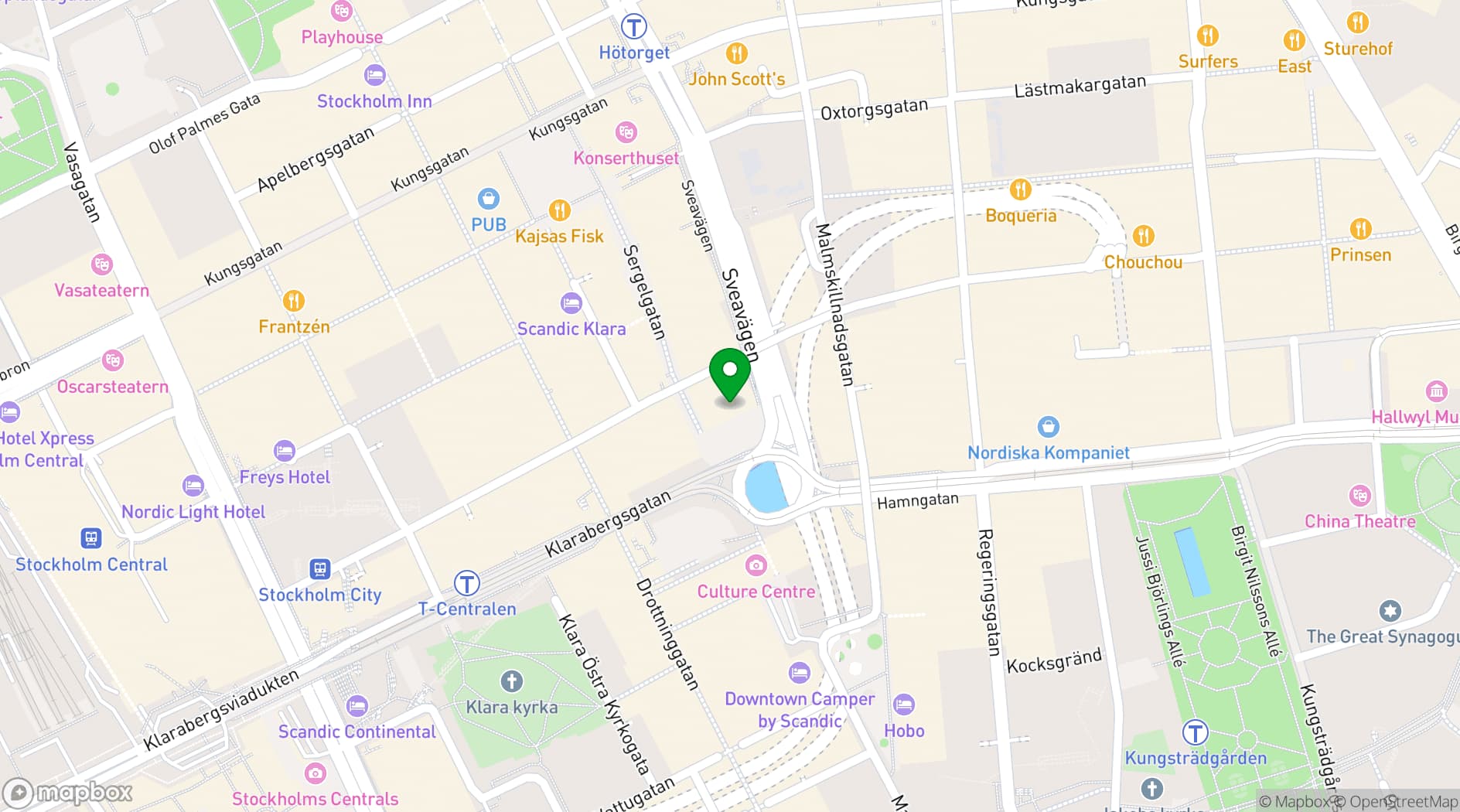 Map showing Space
