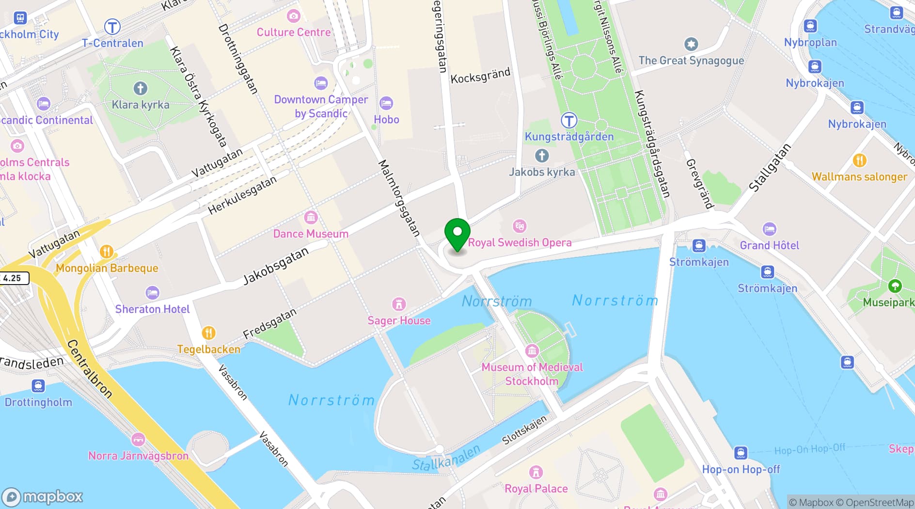 Map showing  Fleming Halls