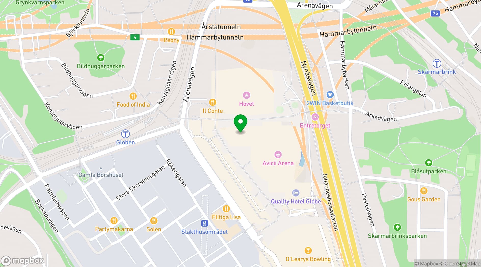Map showing Annexet