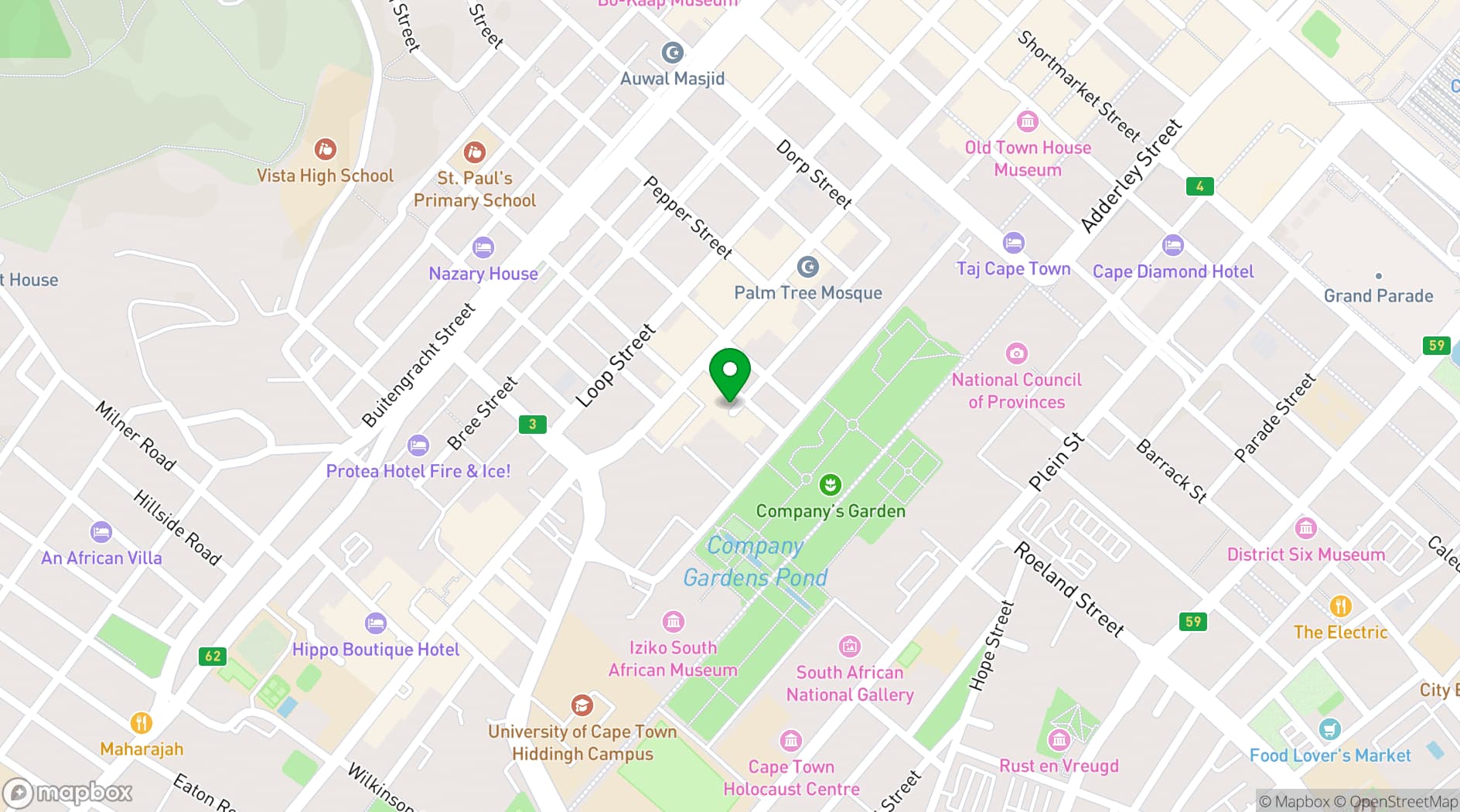 Map showing 95 Keerom