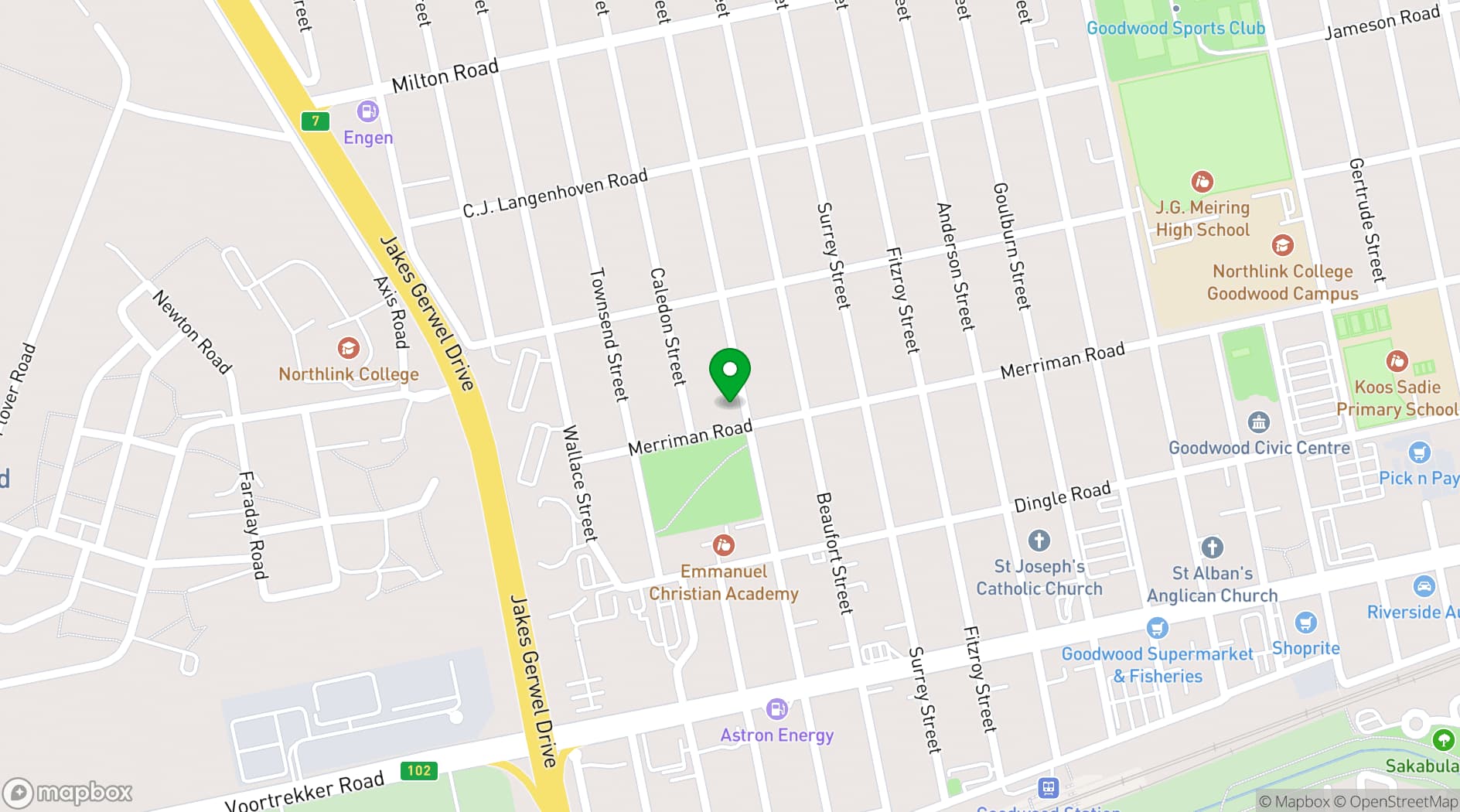 Map showing The Wave Theatre